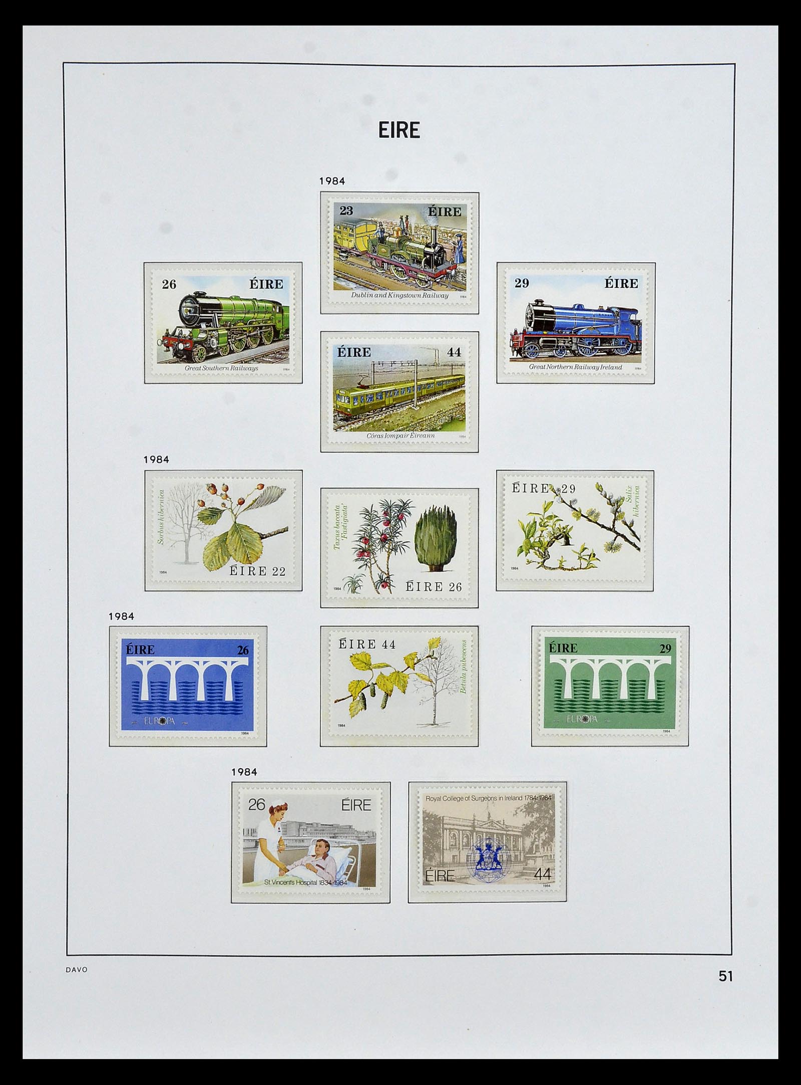 34931 049 - Postzegelverzameling 34931 Ierland 1922-2013.