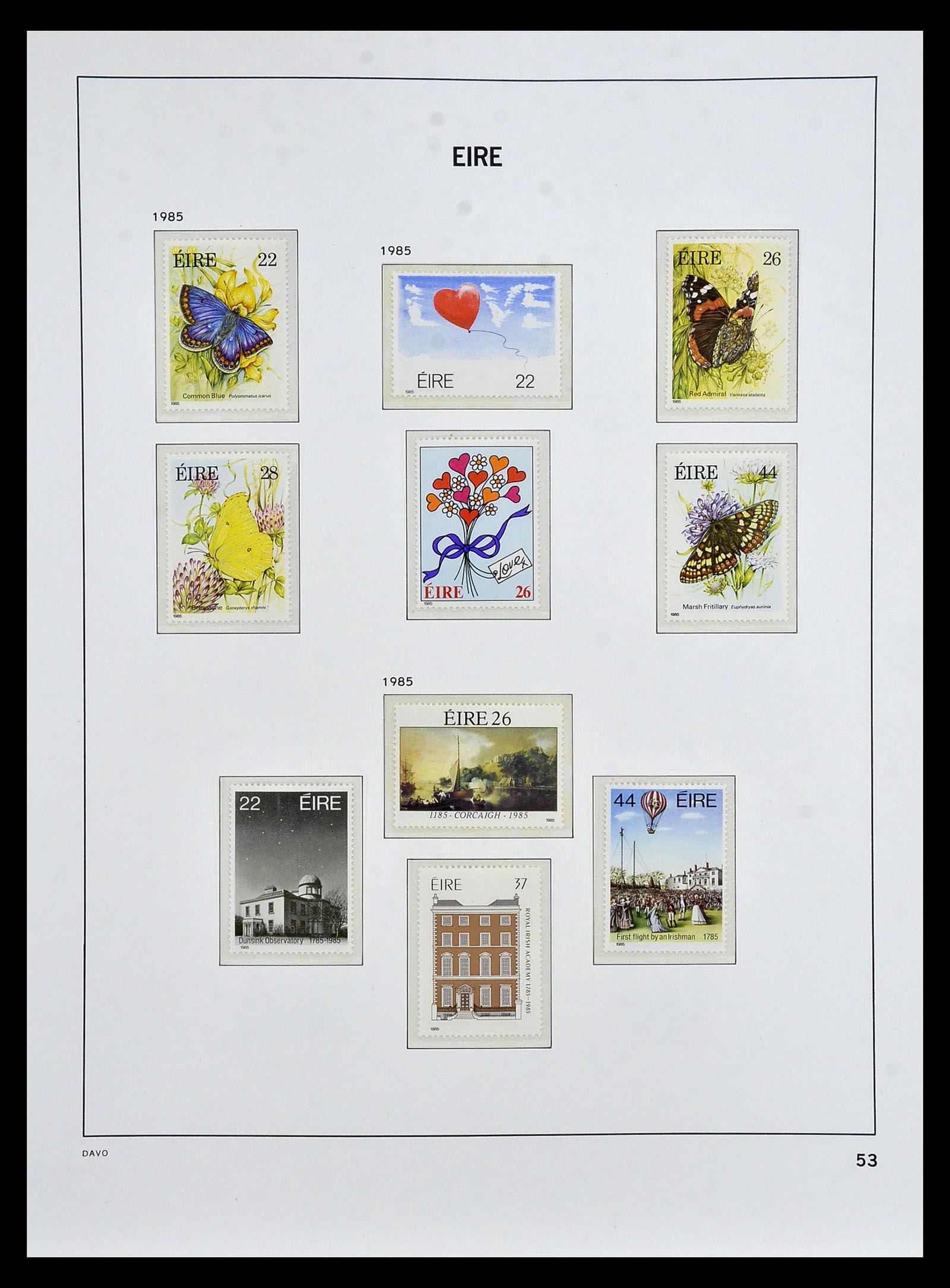 34931 051 - Postzegelverzameling 34931 Ierland 1922-2013.