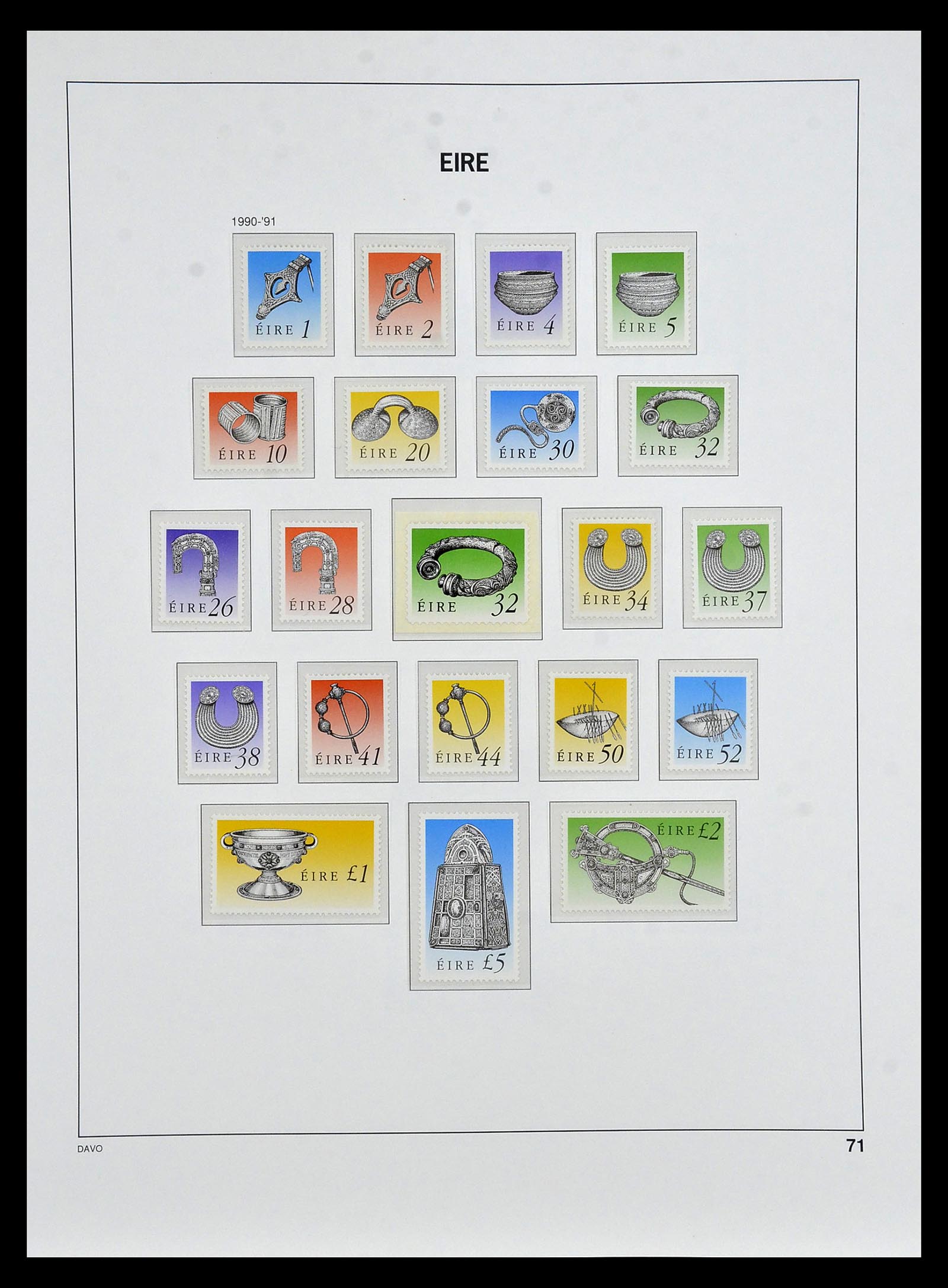 34931 071 - Stamp Collection 34931 Ireland 1922-2013.