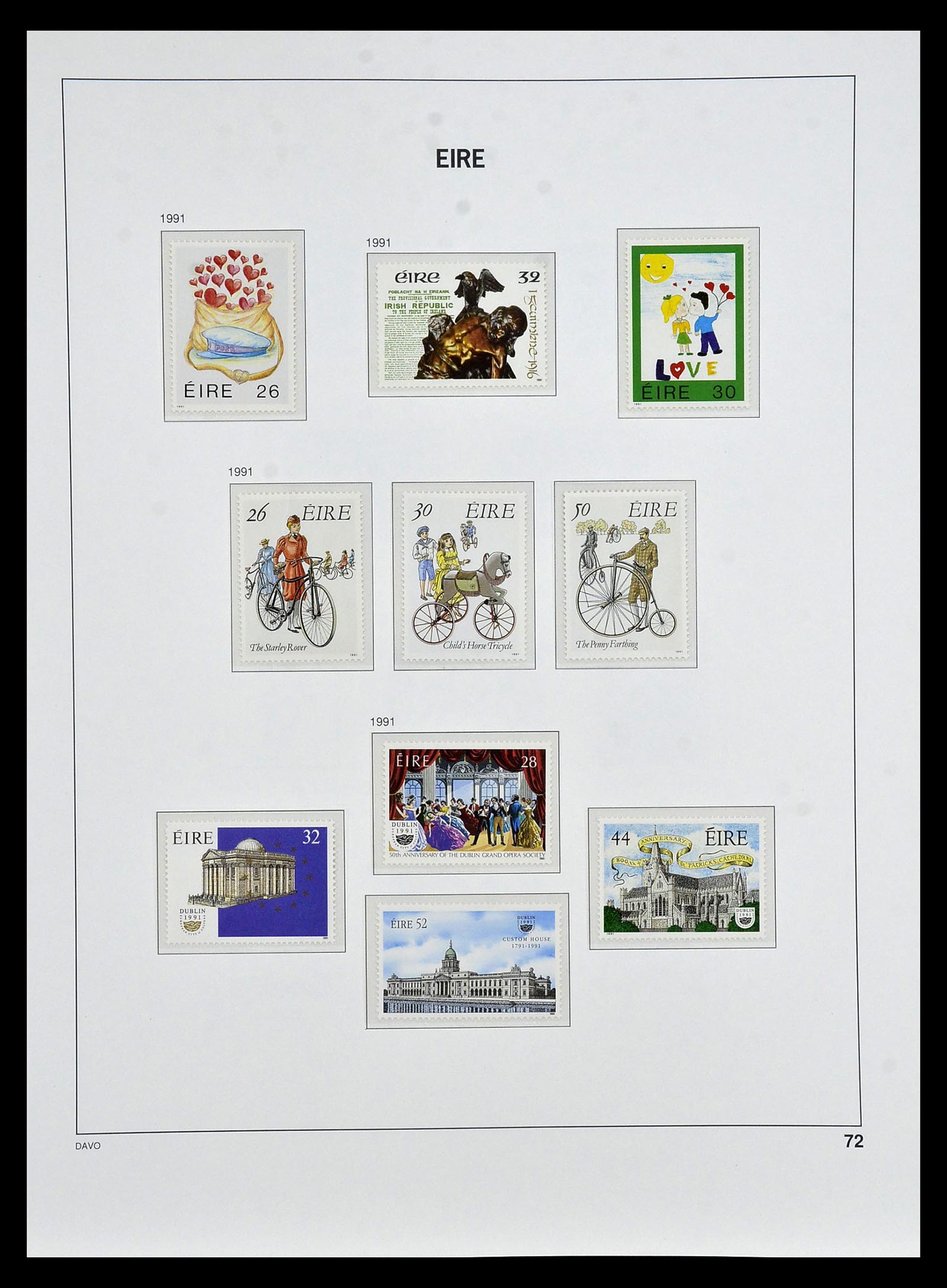 34931 072 - Stamp Collection 34931 Ireland 1922-2013.