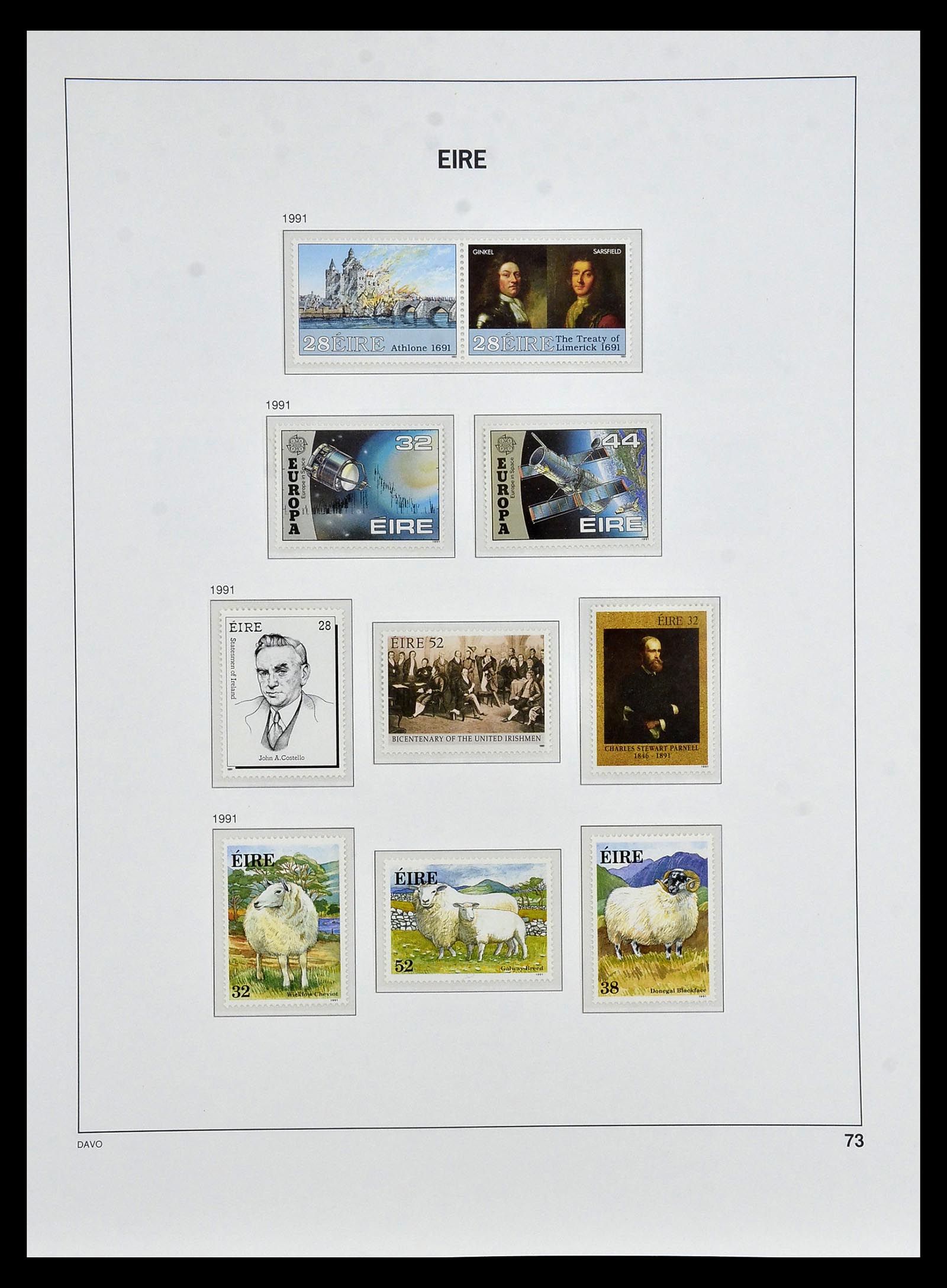 34931 073 - Stamp Collection 34931 Ireland 1922-2013.