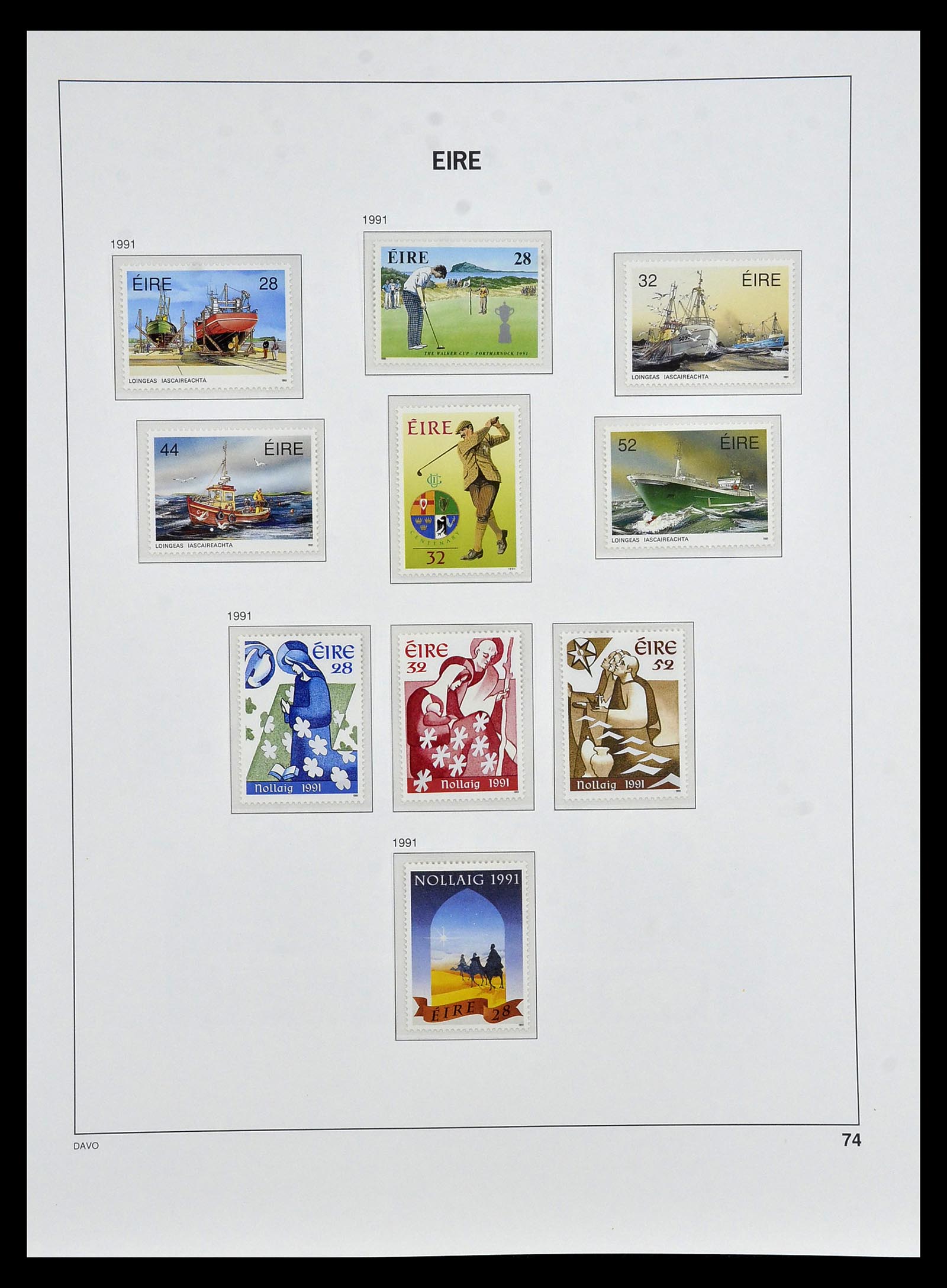 34931 074 - Stamp Collection 34931 Ireland 1922-2013.