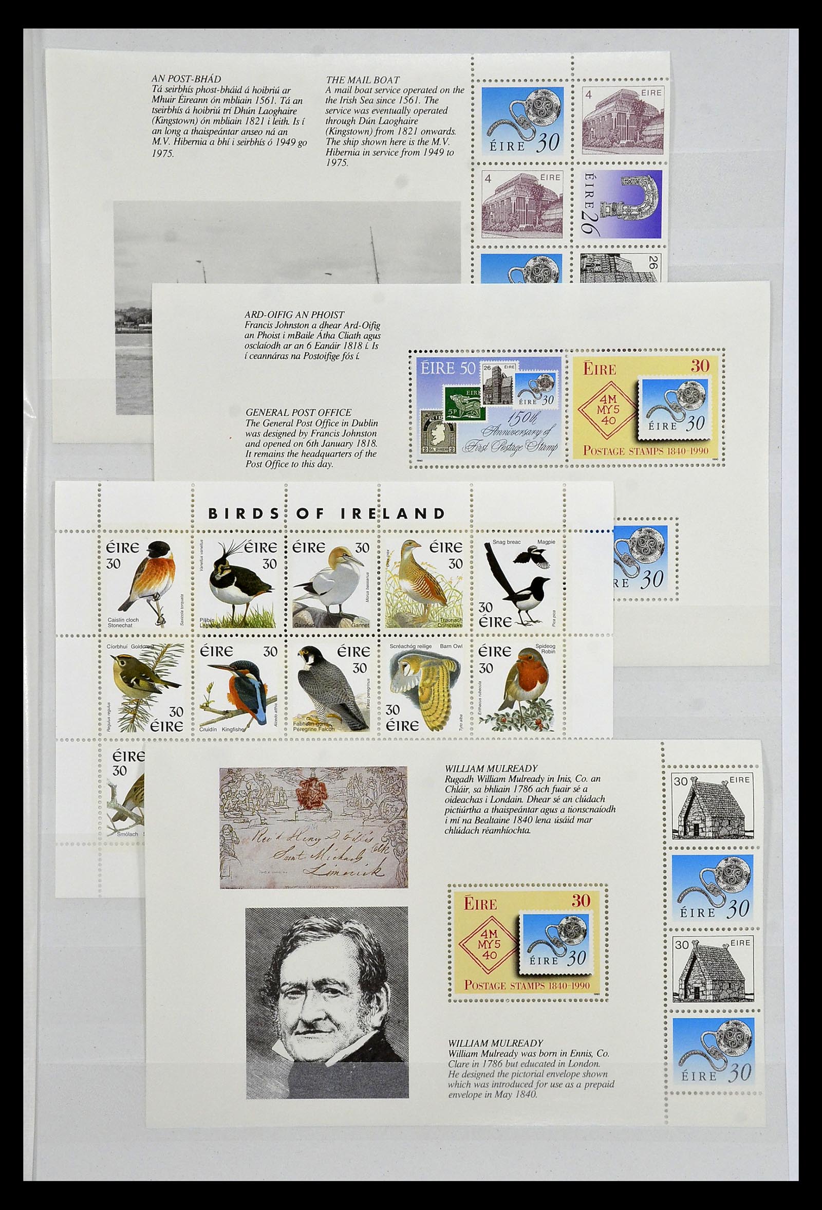 34931 228 - Postzegelverzameling 34931 Ierland 1922-2013.