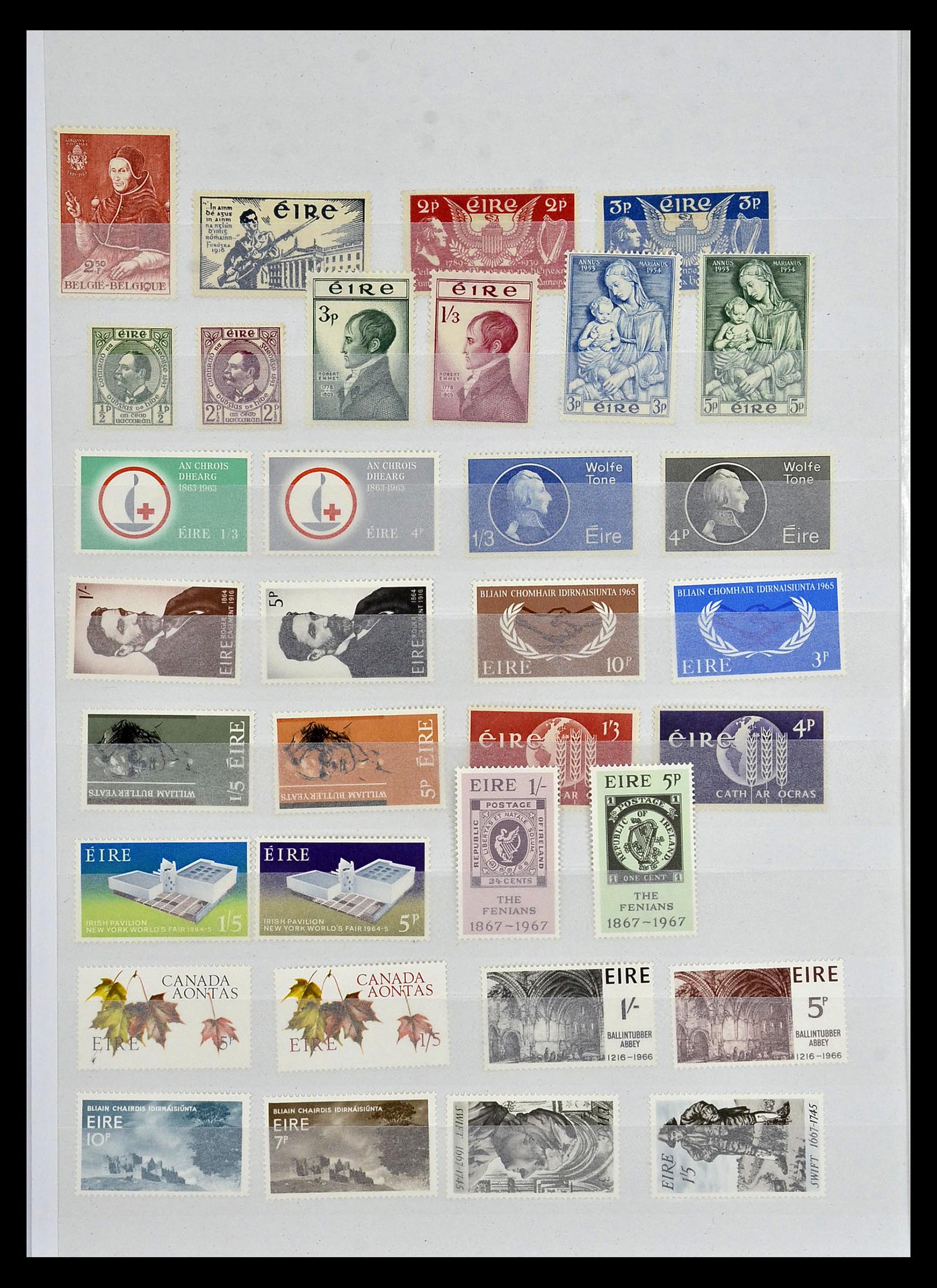 34931 229 - Postzegelverzameling 34931 Ierland 1922-2013.