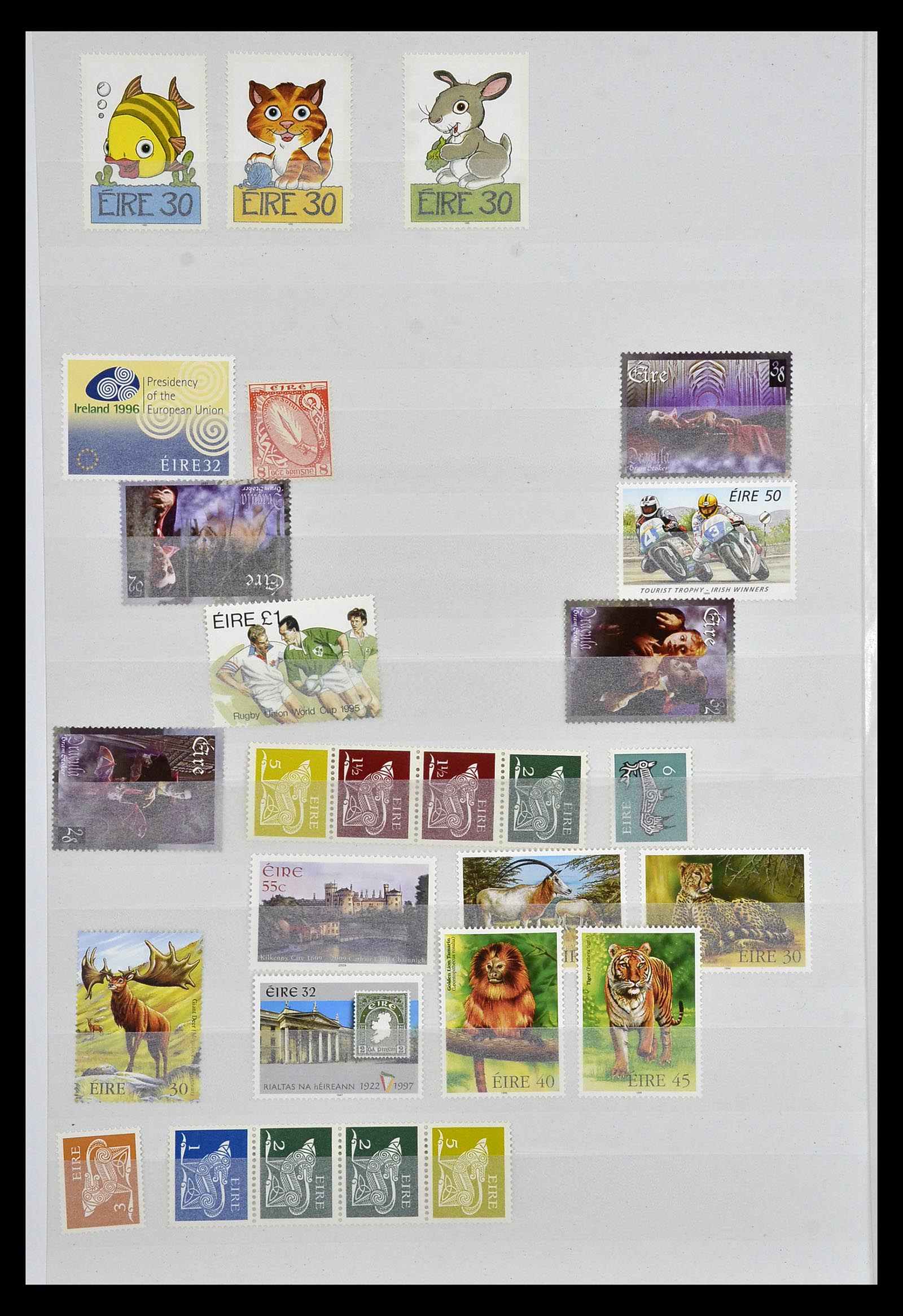 34931 231 - Postzegelverzameling 34931 Ierland 1922-2013.