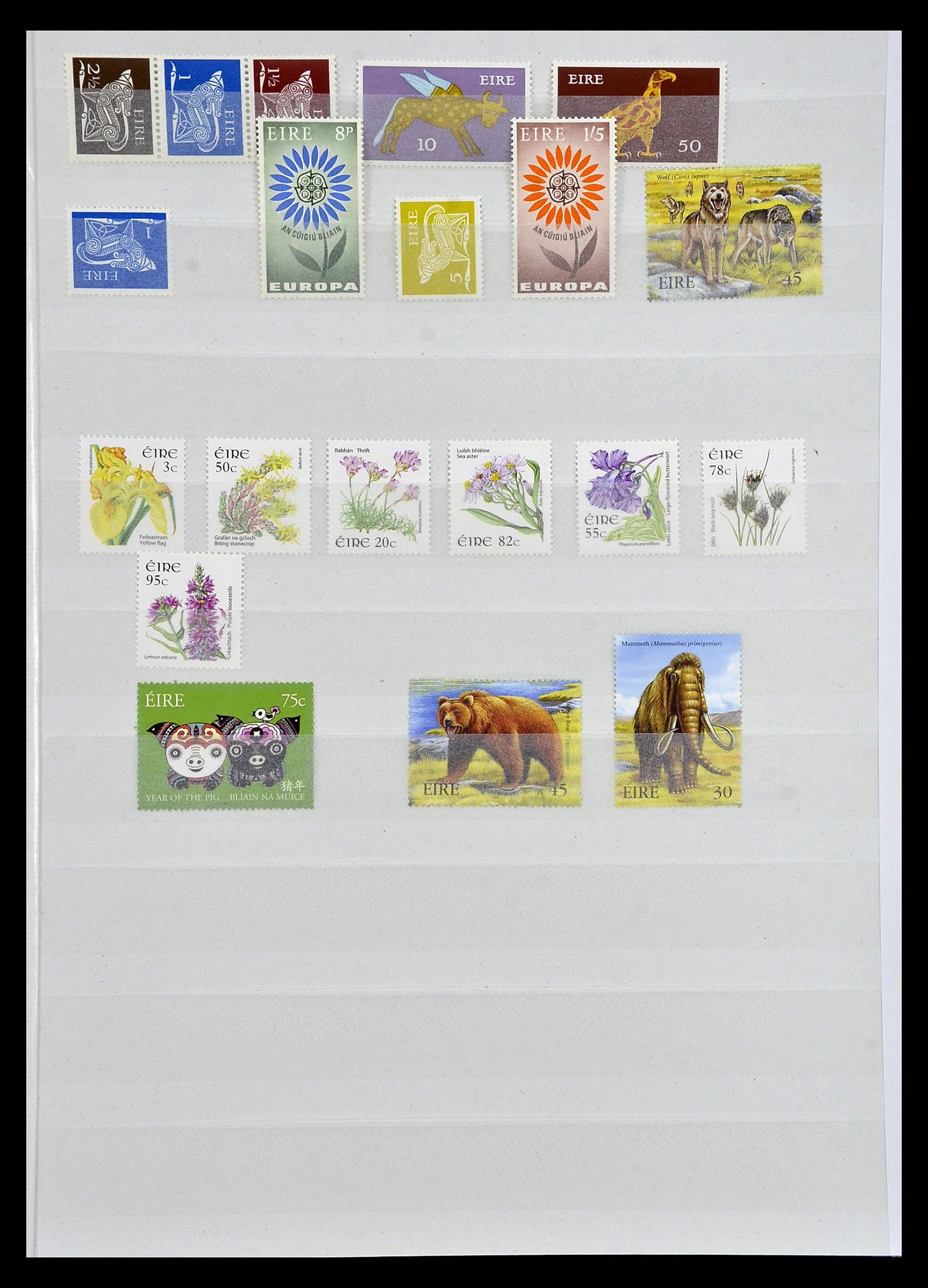 34931 240 - Postzegelverzameling 34931 Ierland 1922-2013.