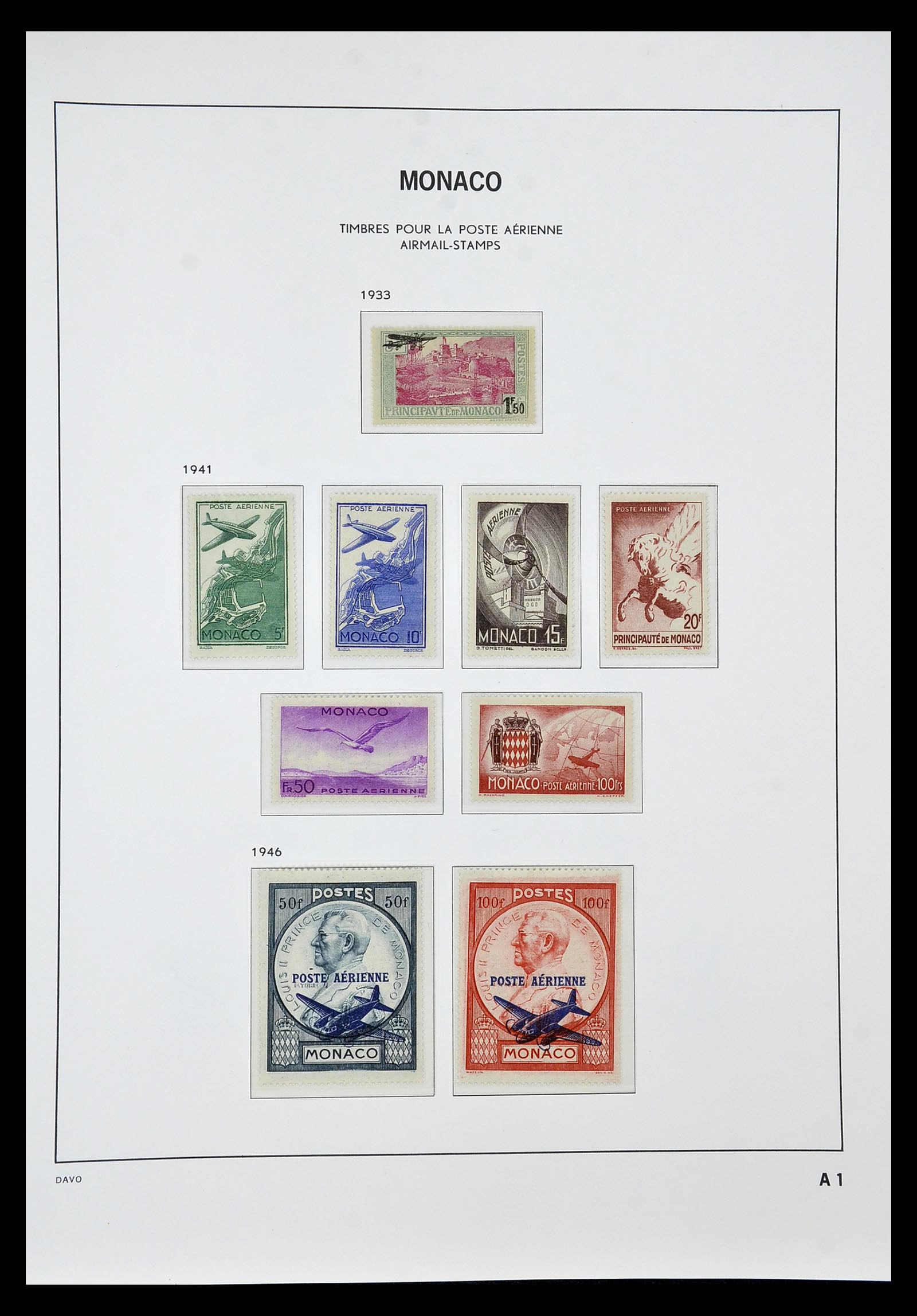 34933 058 - Postzegelverzameling 34933 Monaco 1885-2005.
