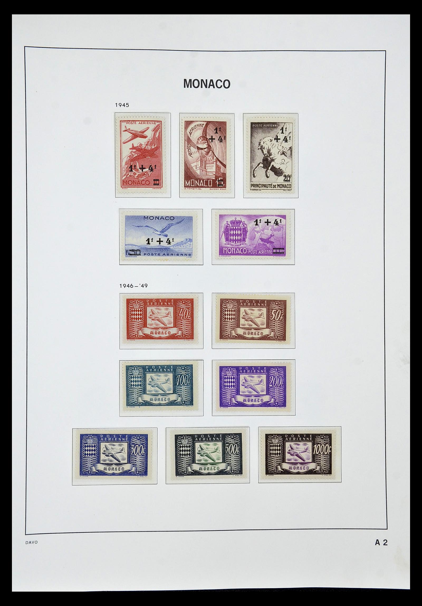 34933 059 - Postzegelverzameling 34933 Monaco 1885-2005.