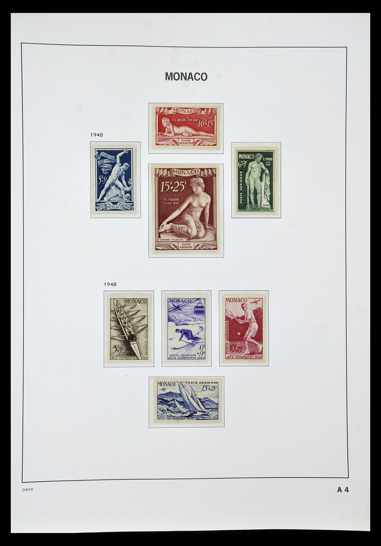 34933 061 - Postzegelverzameling 34933 Monaco 1885-2005.