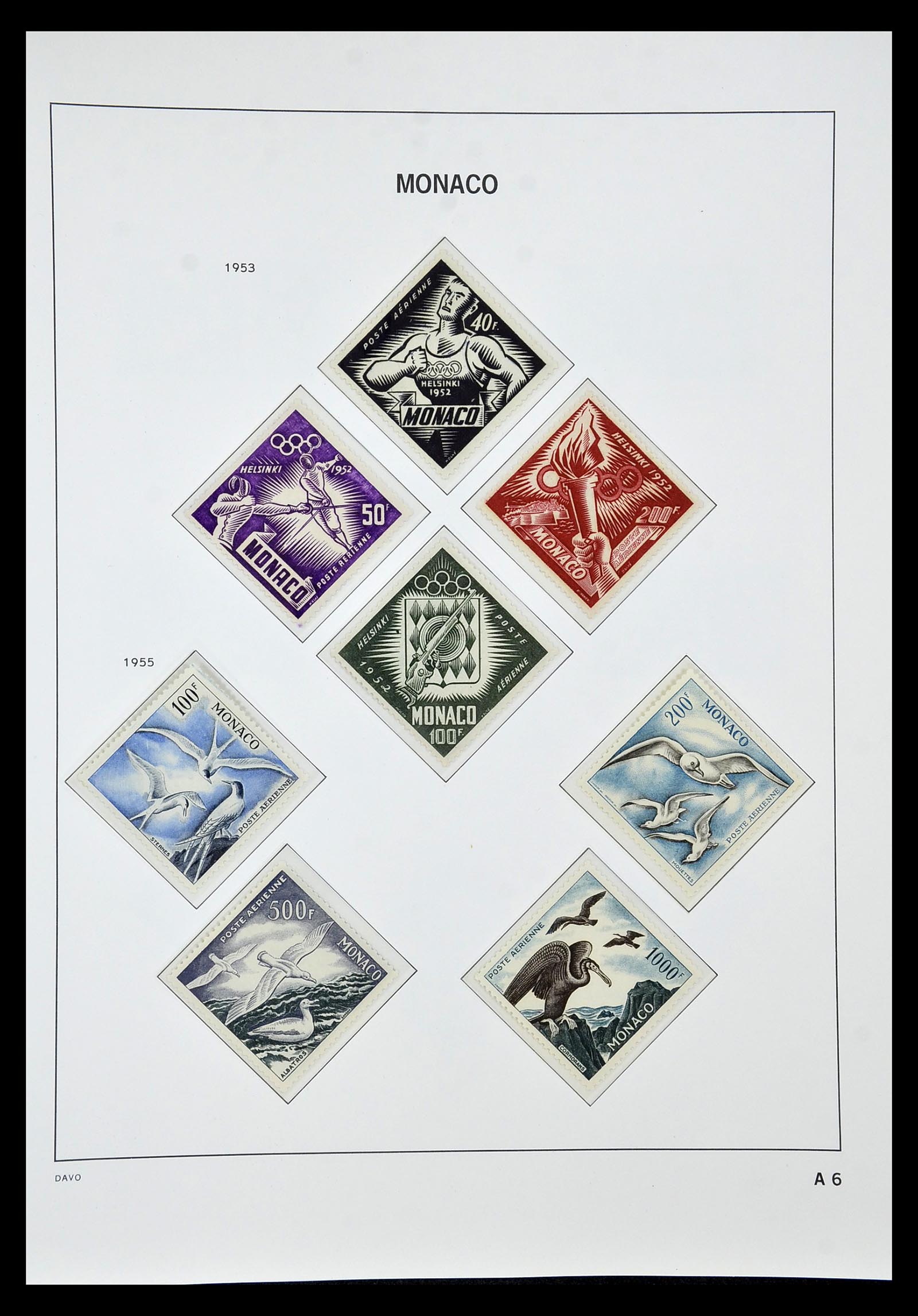 34933 063 - Postzegelverzameling 34933 Monaco 1885-2005.