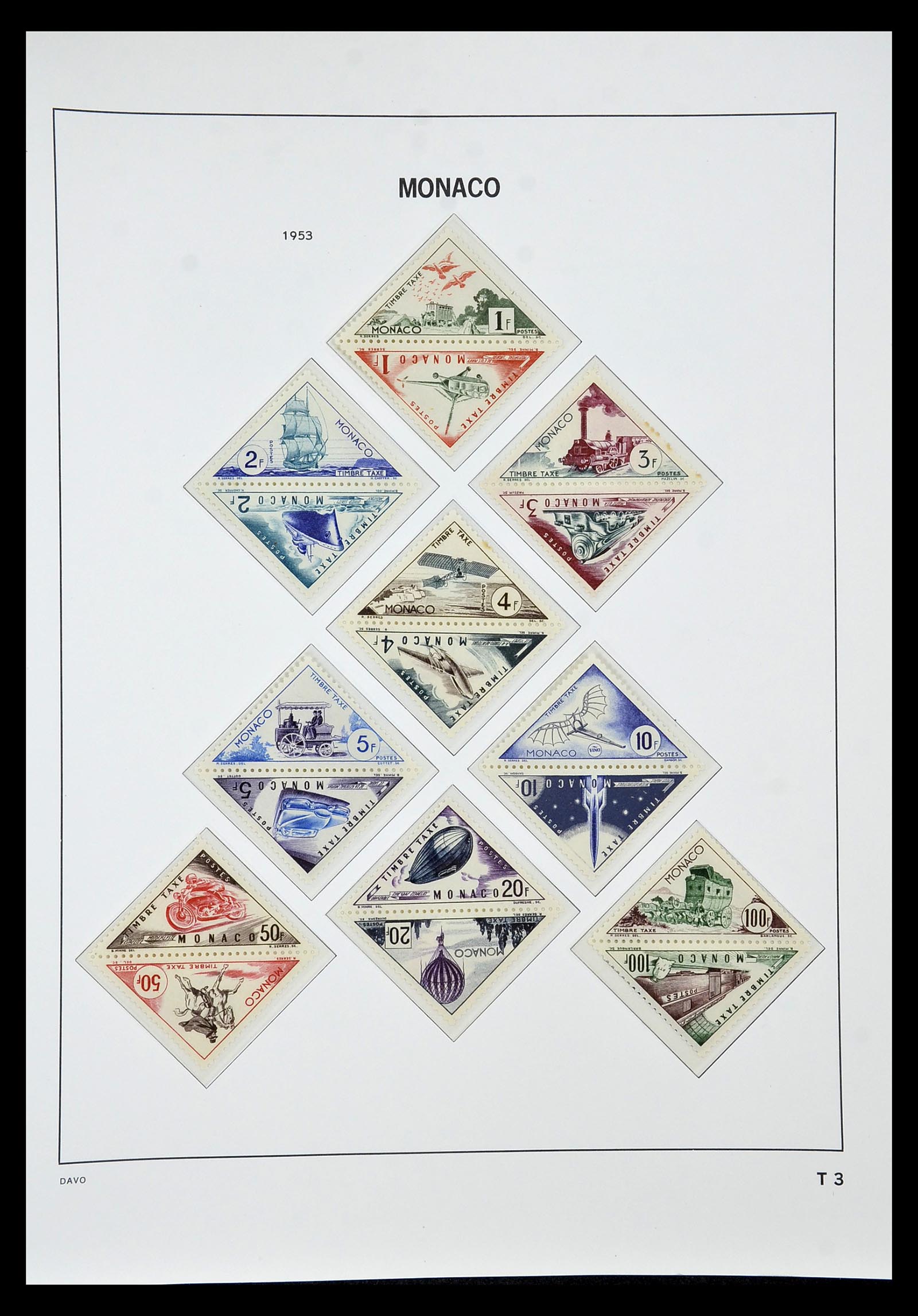 34933 069 - Postzegelverzameling 34933 Monaco 1885-2005.