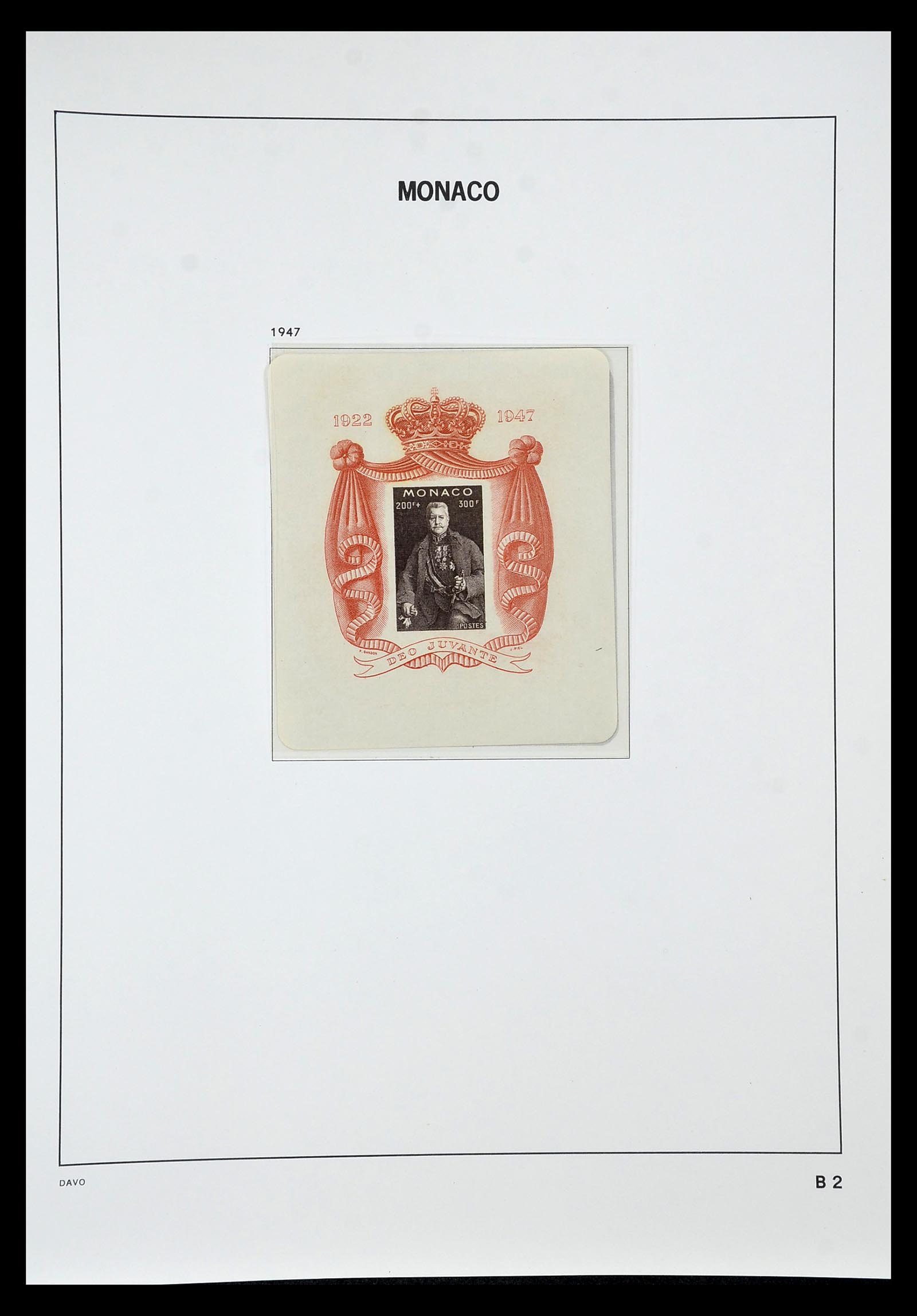34933 072 - Postzegelverzameling 34933 Monaco 1885-2005.