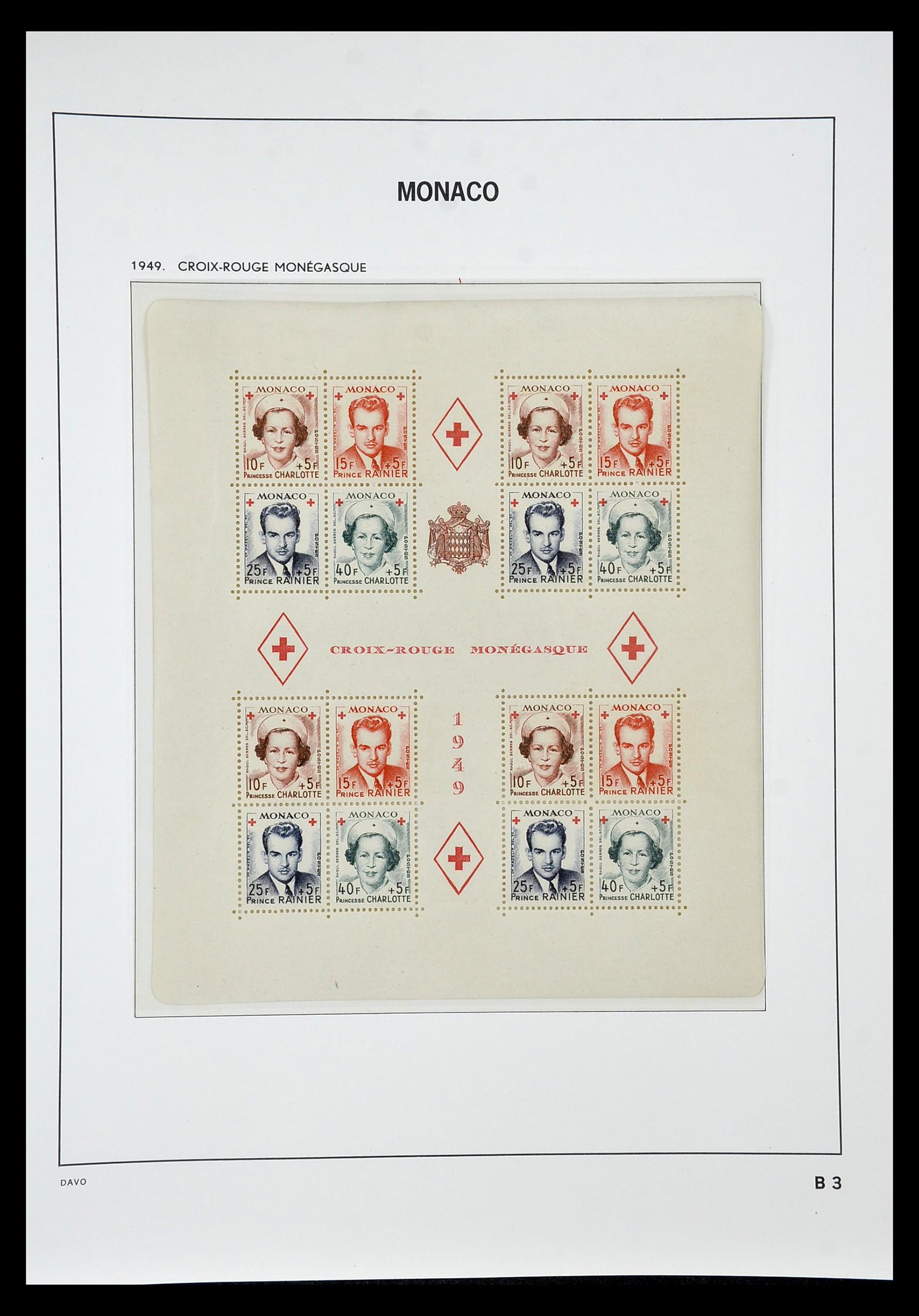 34933 073 - Postzegelverzameling 34933 Monaco 1885-2005.