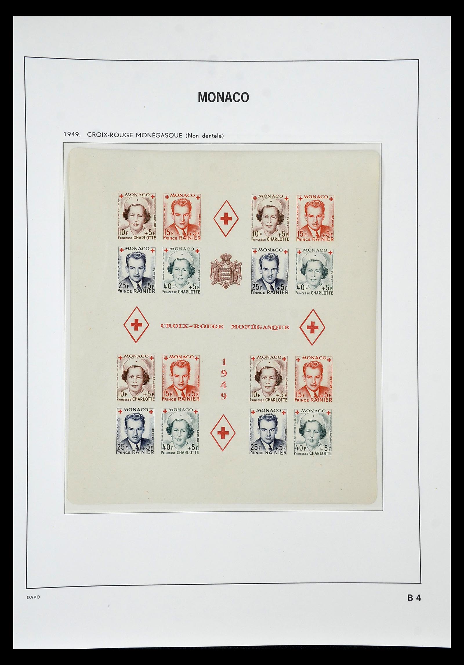 34933 074 - Postzegelverzameling 34933 Monaco 1885-2005.