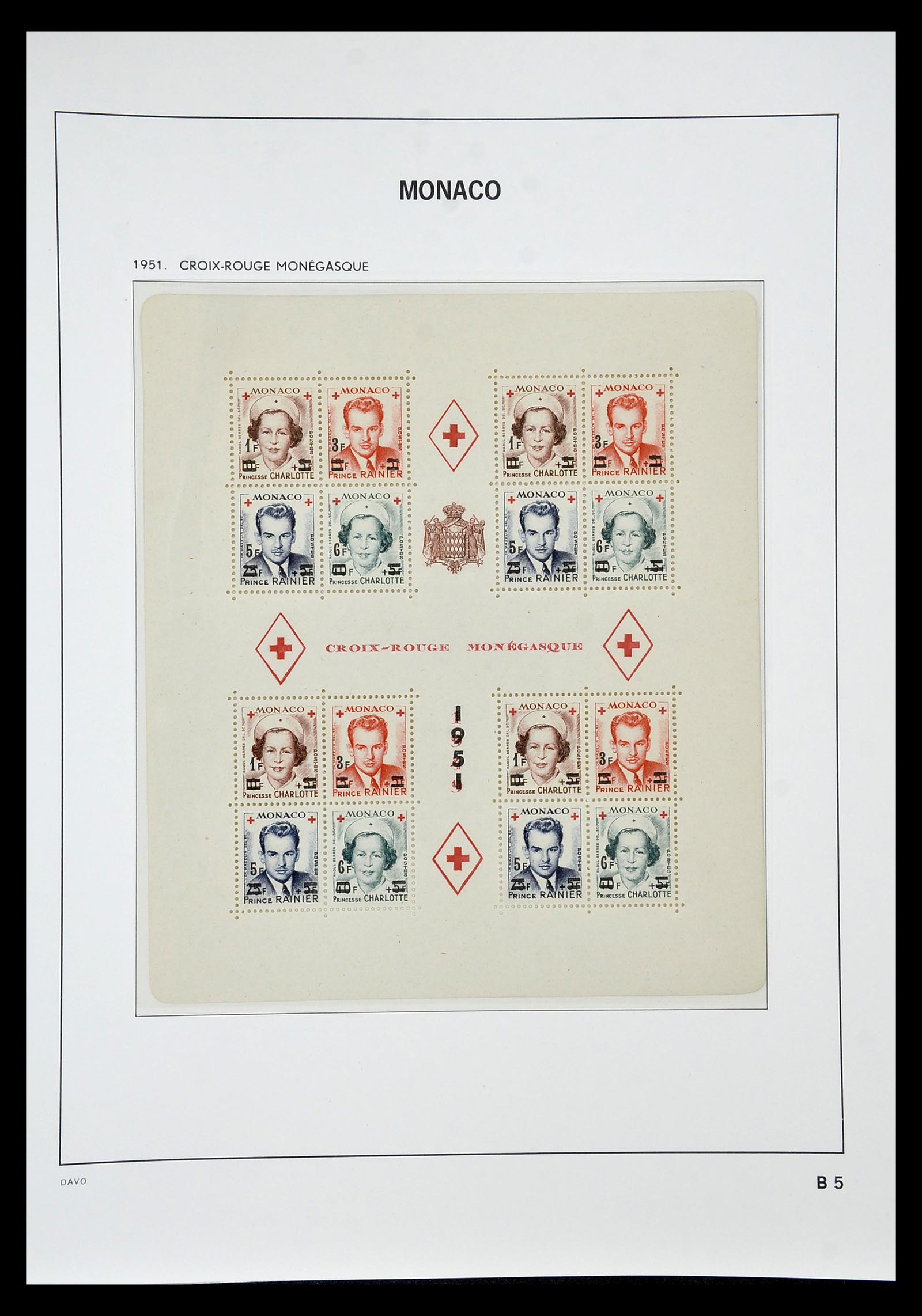 34933 075 - Postzegelverzameling 34933 Monaco 1885-2005.