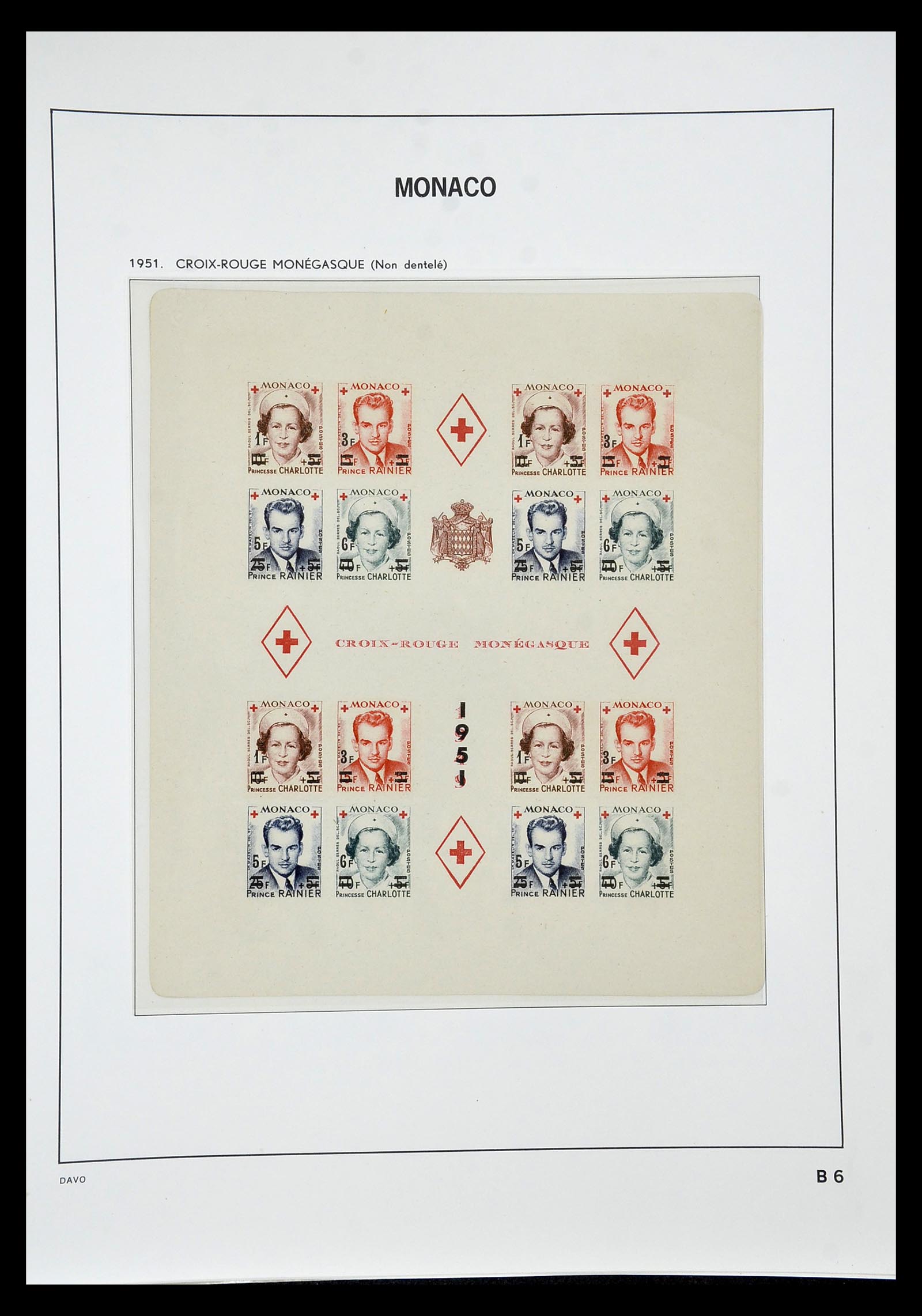 34933 076 - Postzegelverzameling 34933 Monaco 1885-2005.