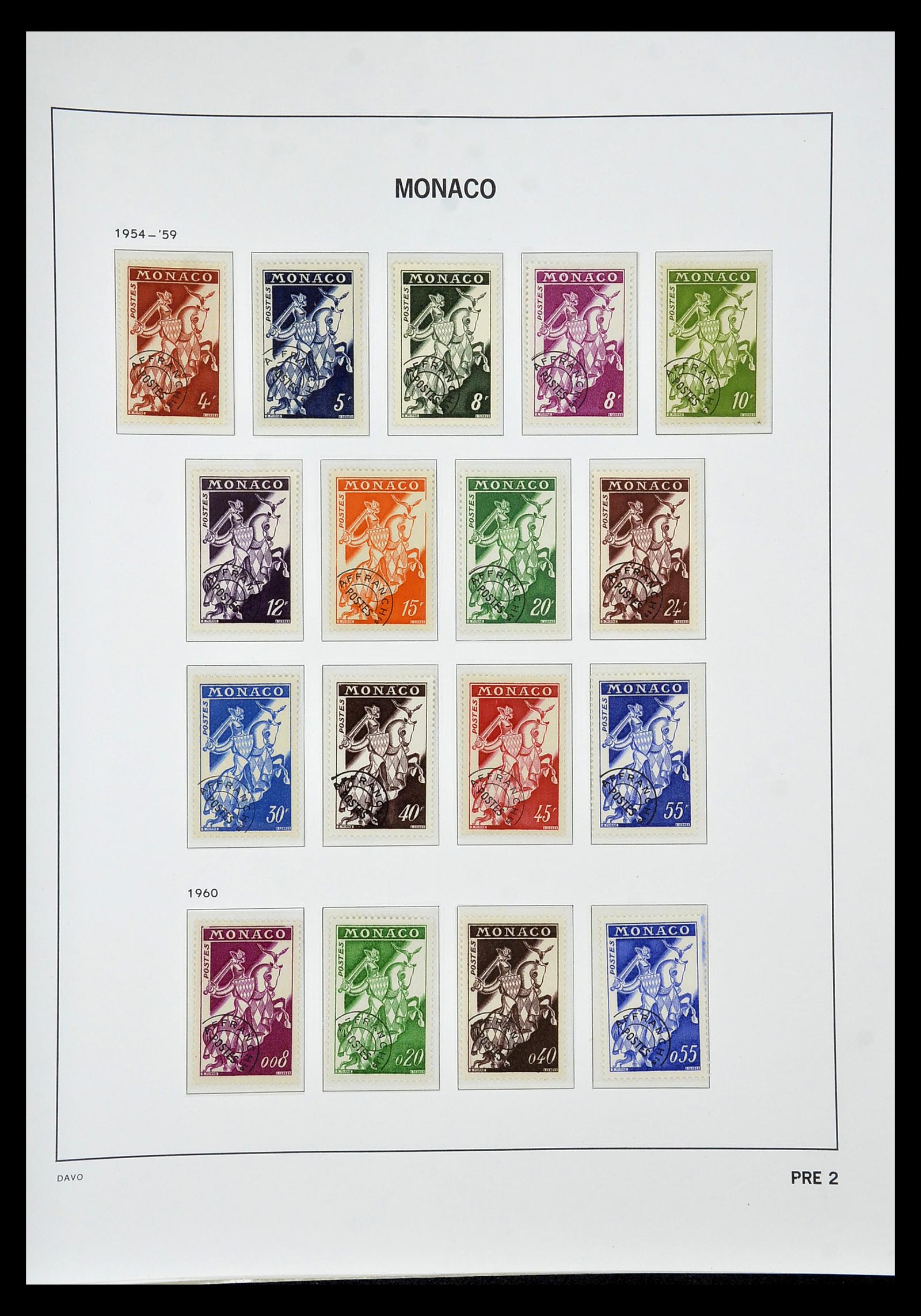 34933 078 - Postzegelverzameling 34933 Monaco 1885-2005.