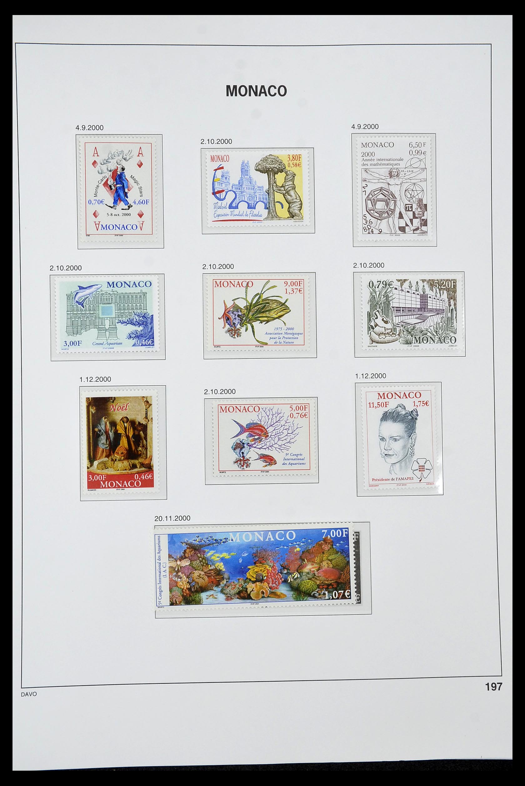 34933 301 - Postzegelverzameling 34933 Monaco 1885-2005.