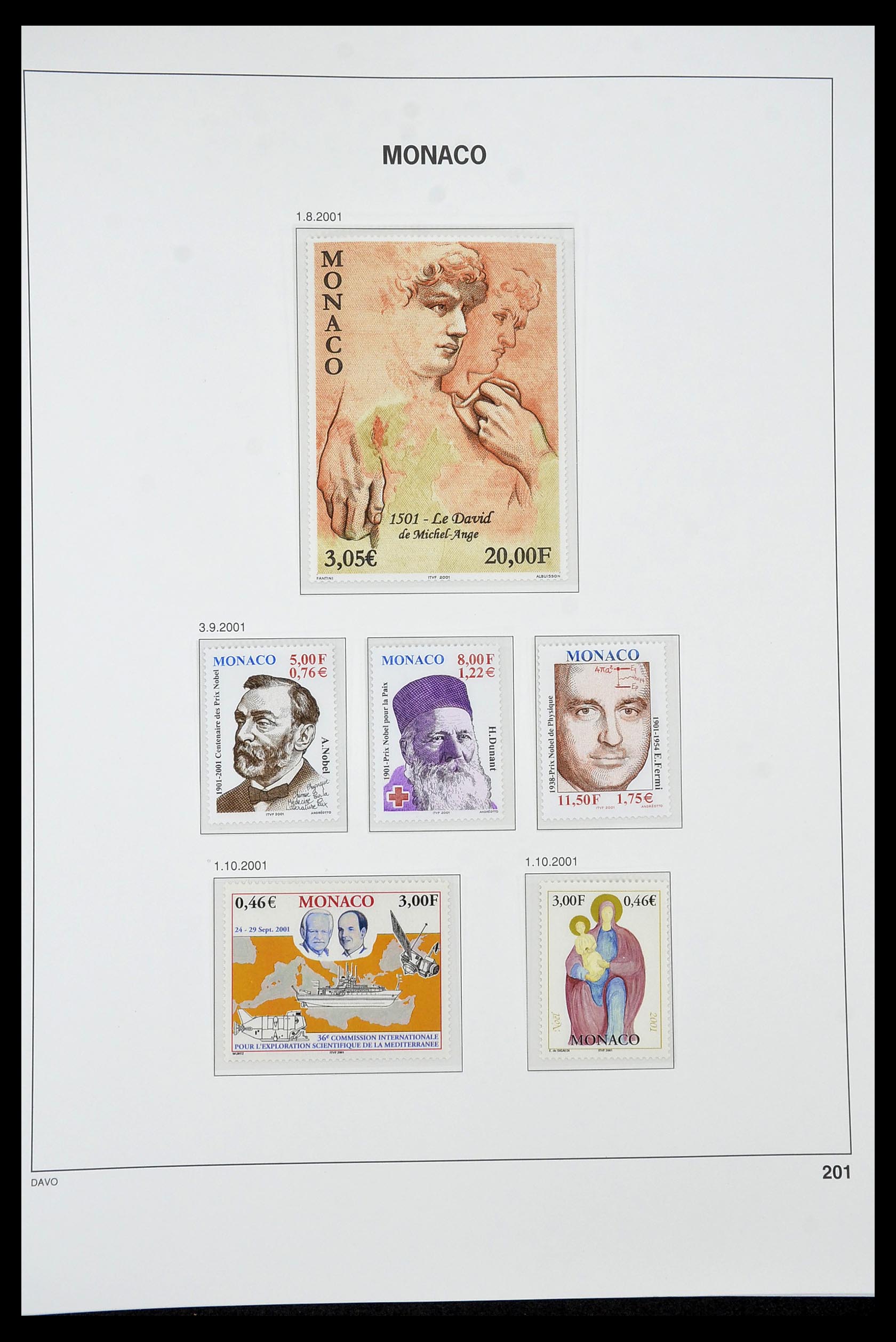 34933 305 - Postzegelverzameling 34933 Monaco 1885-2005.