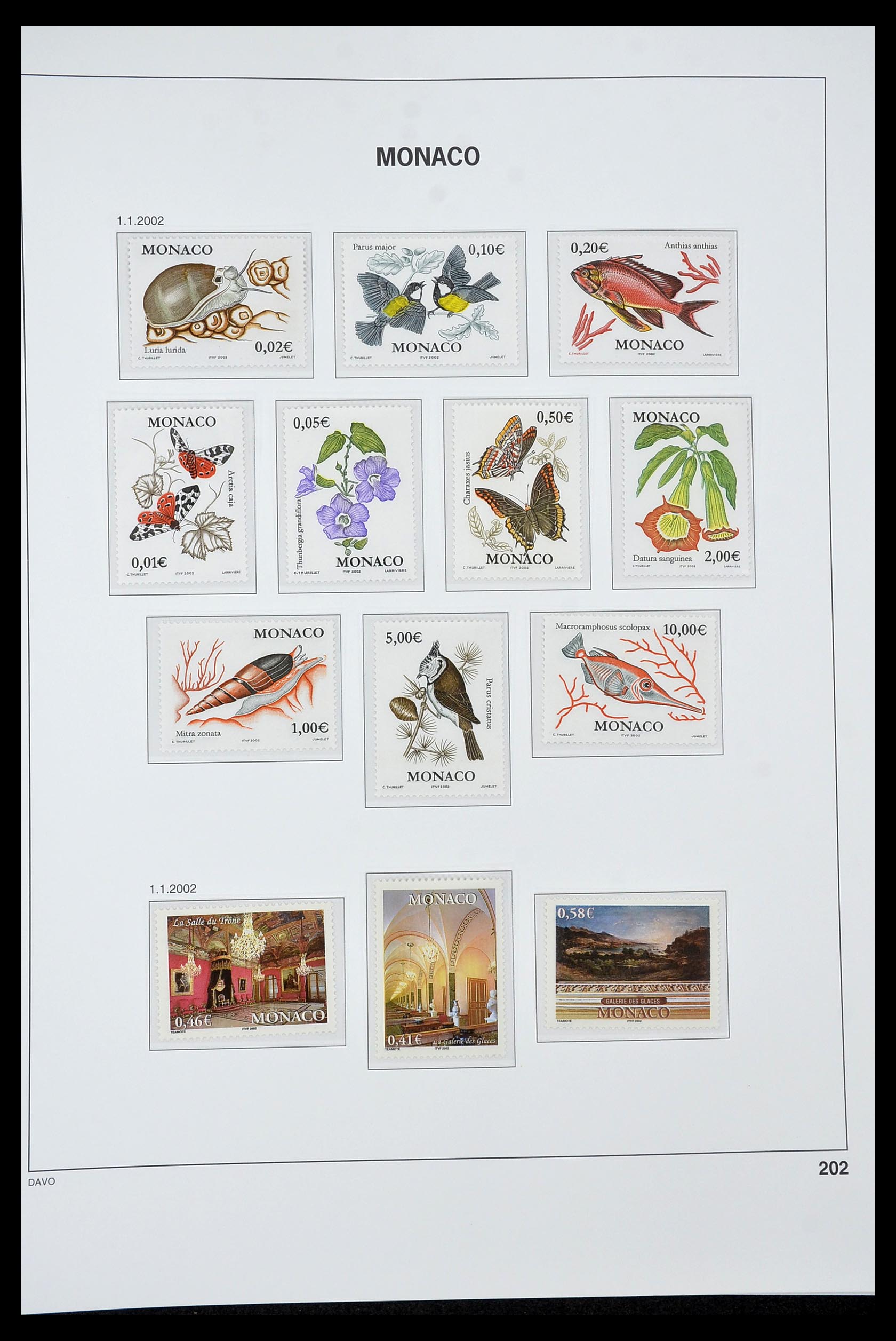 34933 306 - Postzegelverzameling 34933 Monaco 1885-2005.