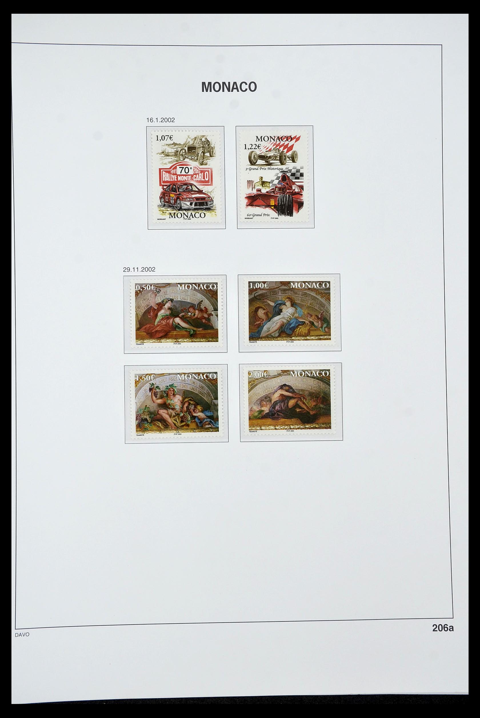 34933 311 - Postzegelverzameling 34933 Monaco 1885-2005.