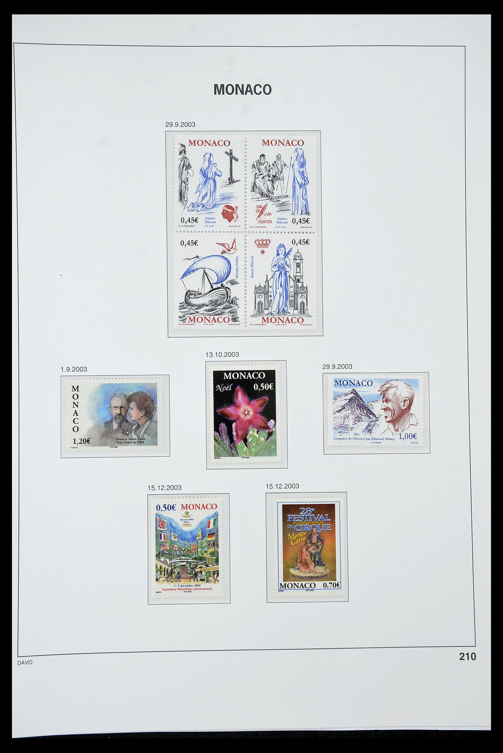 34933 315 - Postzegelverzameling 34933 Monaco 1885-2005.