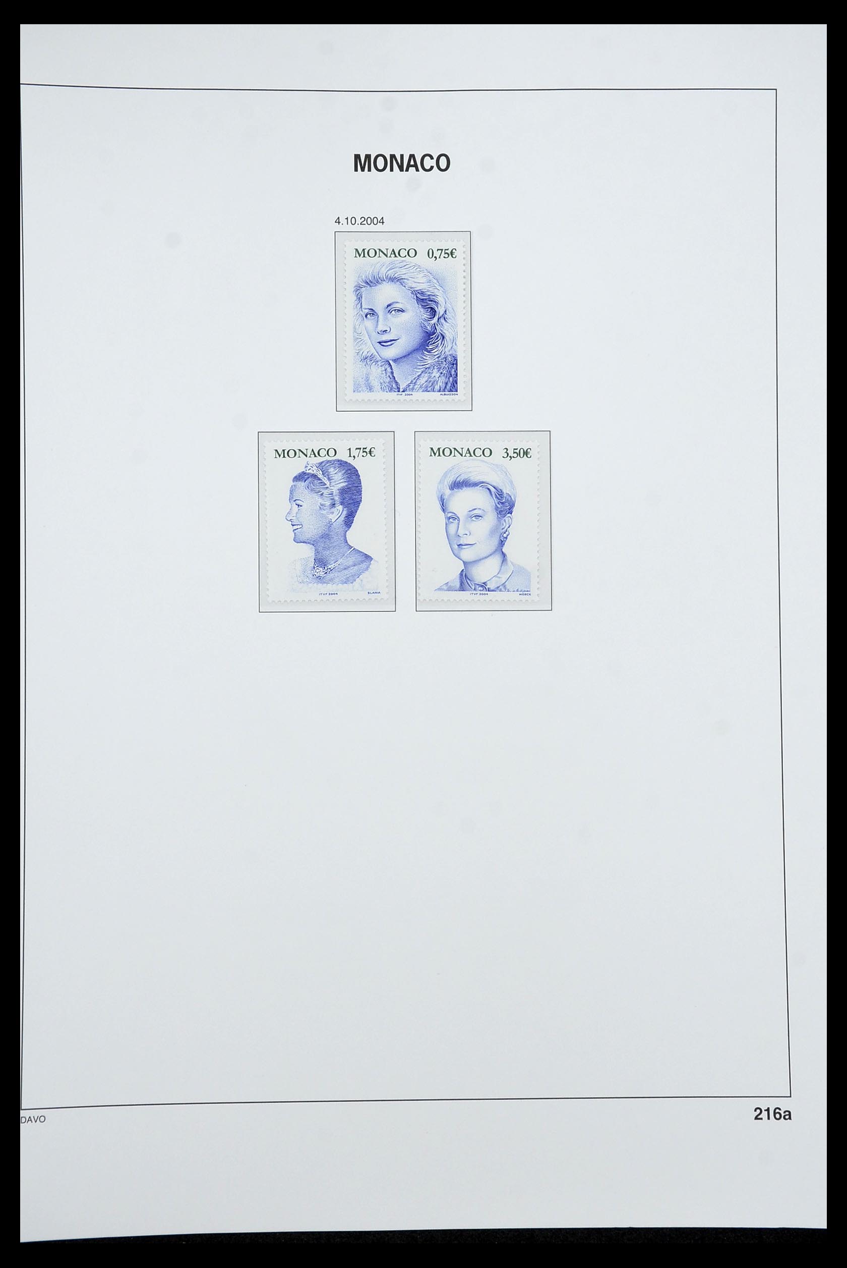 34933 322 - Postzegelverzameling 34933 Monaco 1885-2005.