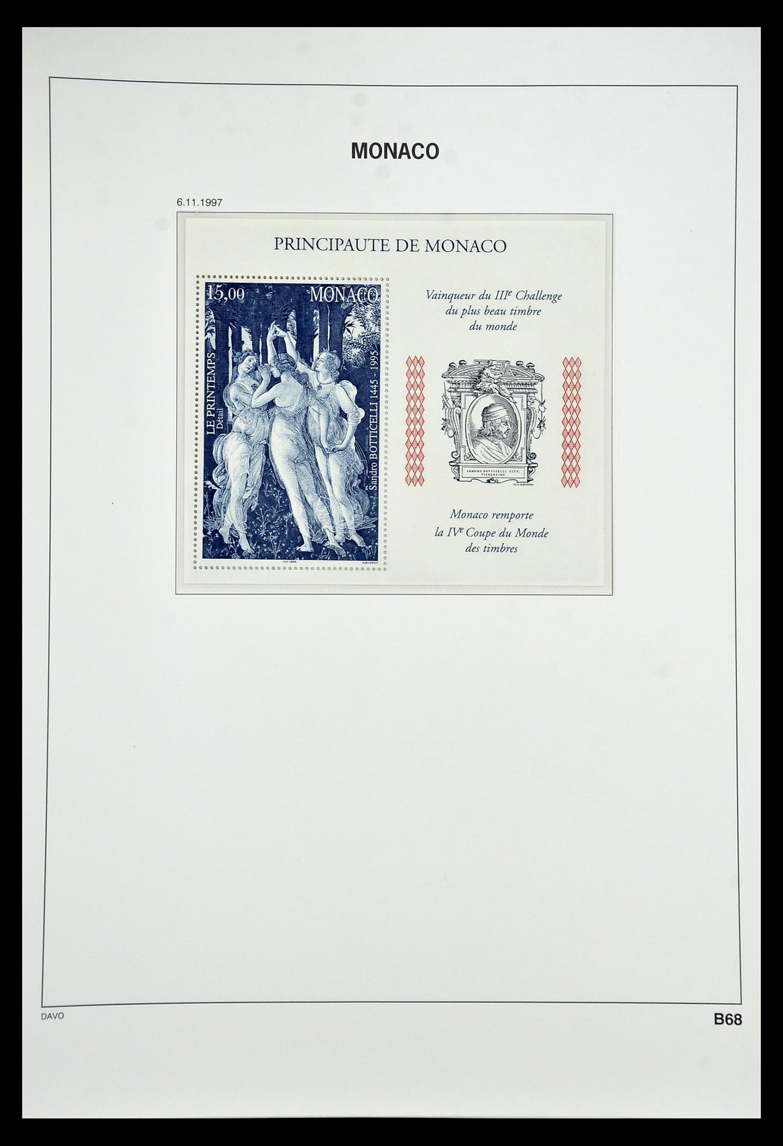 34933 333 - Postzegelverzameling 34933 Monaco 1885-2005.