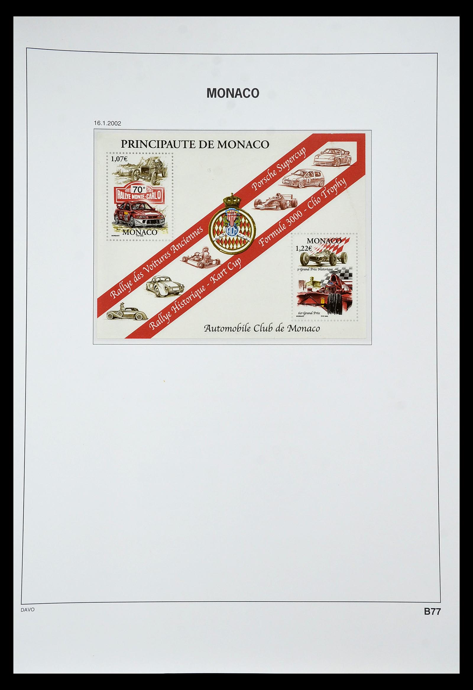 34933 342 - Postzegelverzameling 34933 Monaco 1885-2005.