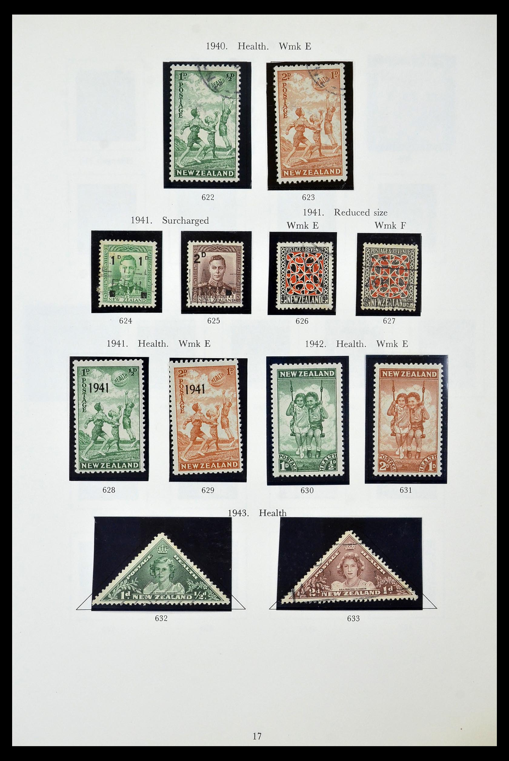 34934 017 - Stamp Collection 34934 New Zealand 1858-1977.