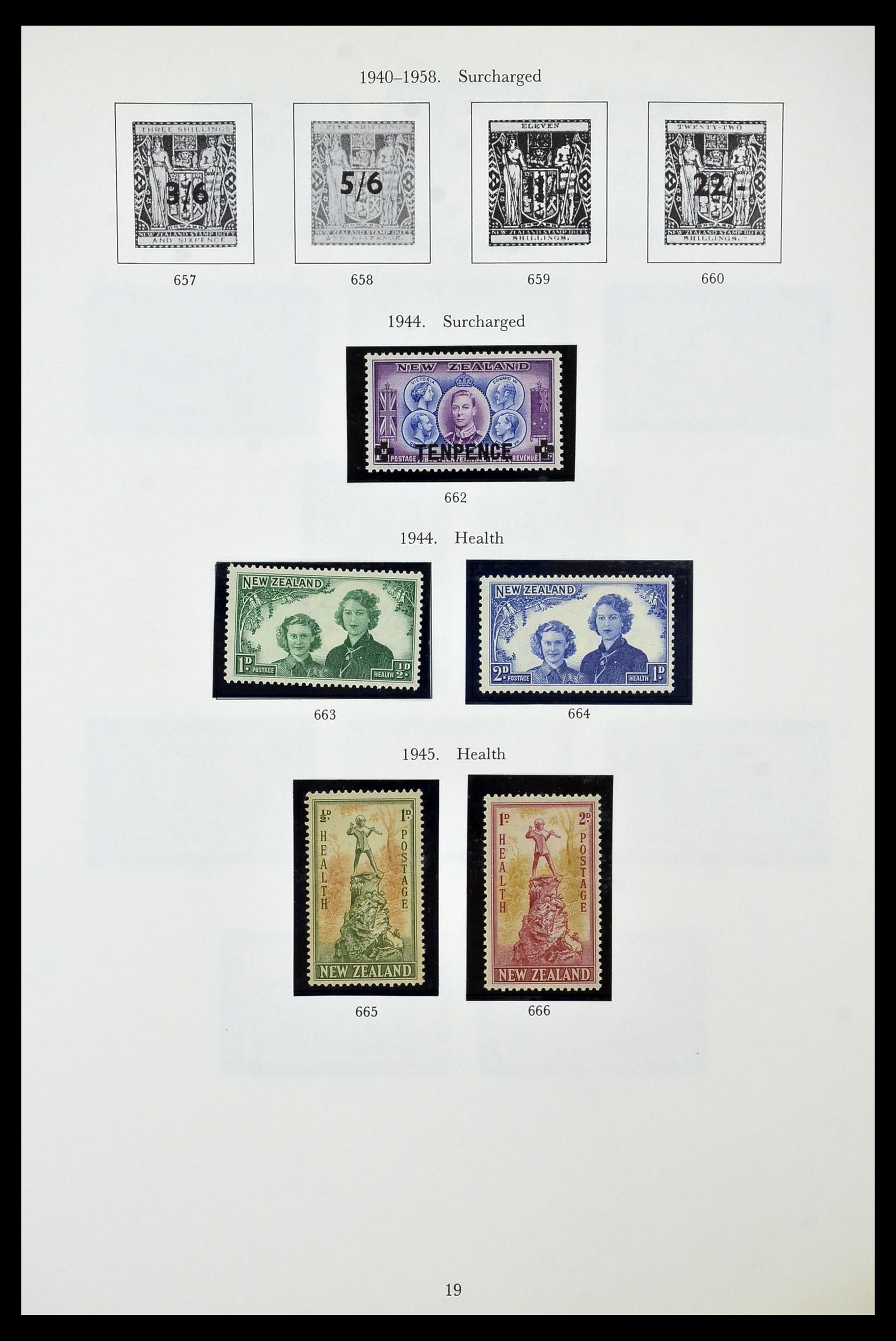 34934 019 - Stamp Collection 34934 New Zealand 1858-1977.