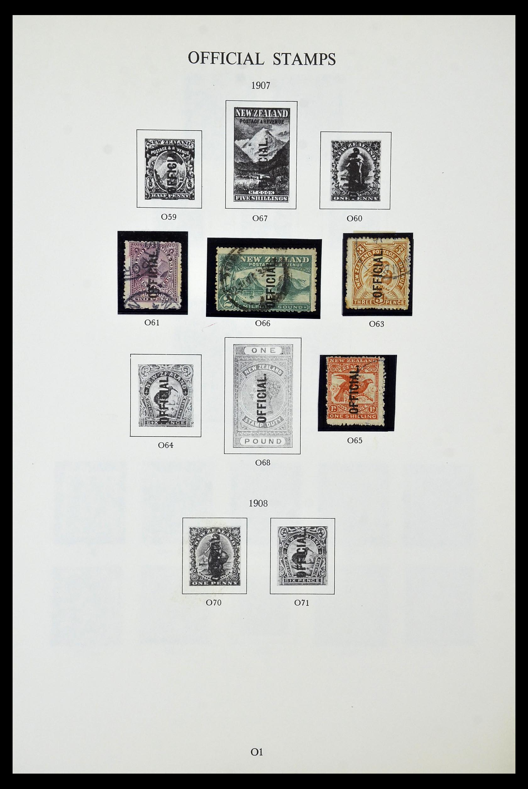 34934 076 - Stamp Collection 34934 New Zealand 1858-1977.