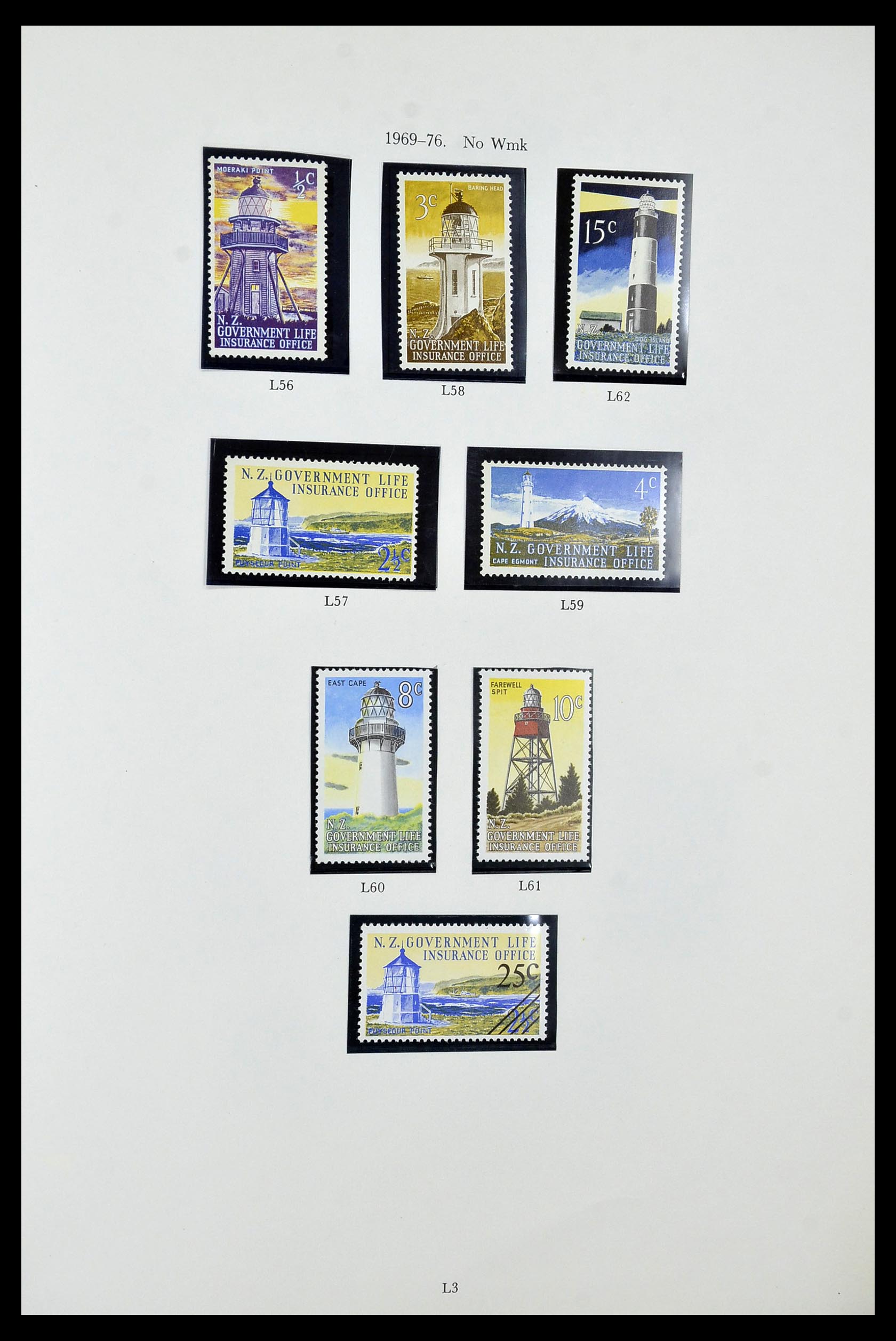 34934 084 - Postzegelverzameling 34934 Nieuw Zeeland 1858-1977.