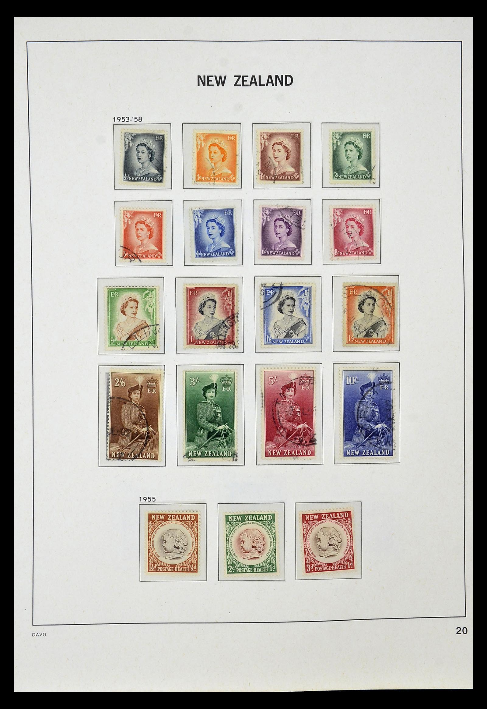 34936 015 - Postzegelverzameling 34936 Nieuw Zeeland 1892-1993.