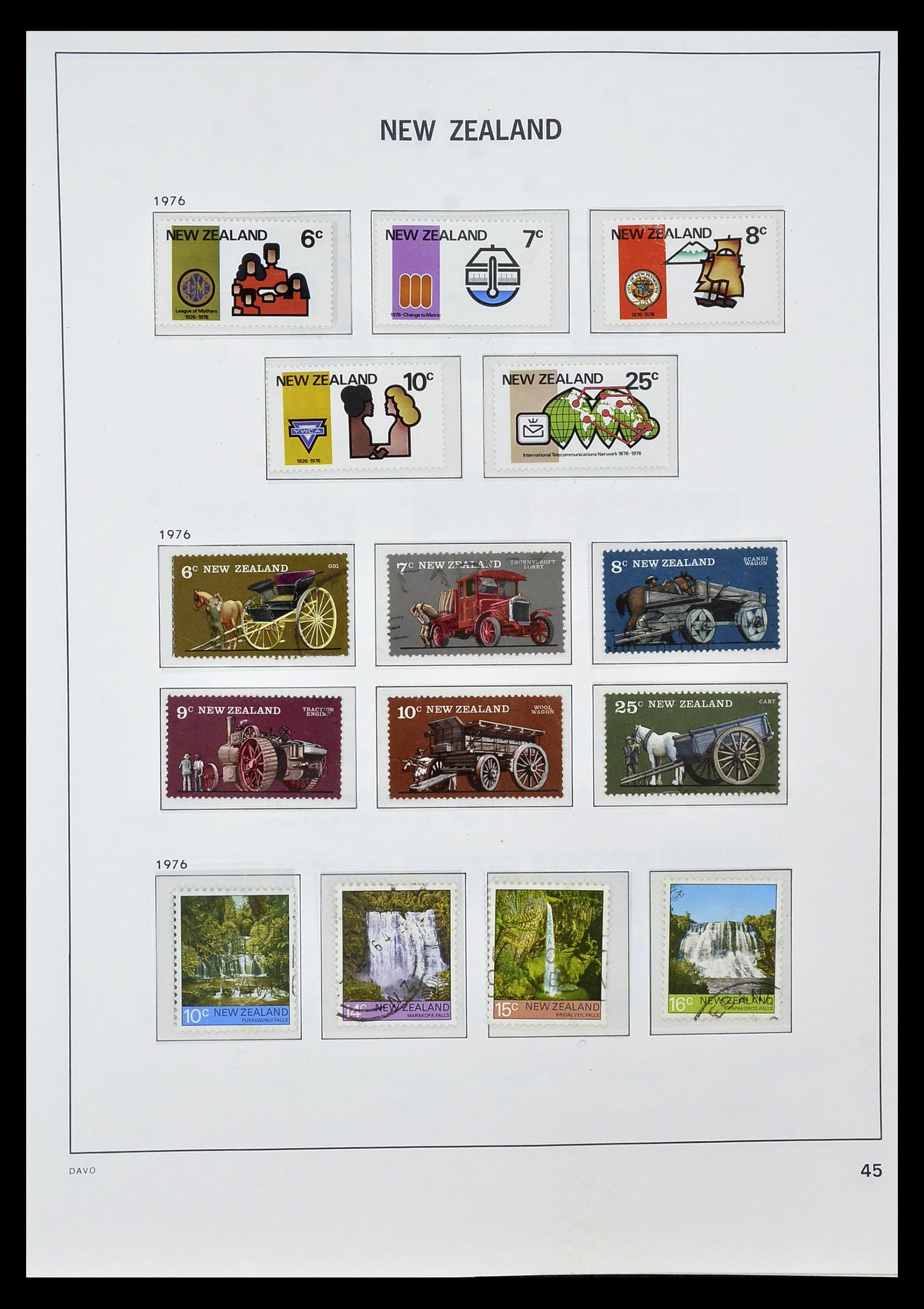 34936 040 - Postzegelverzameling 34936 Nieuw Zeeland 1892-1993.
