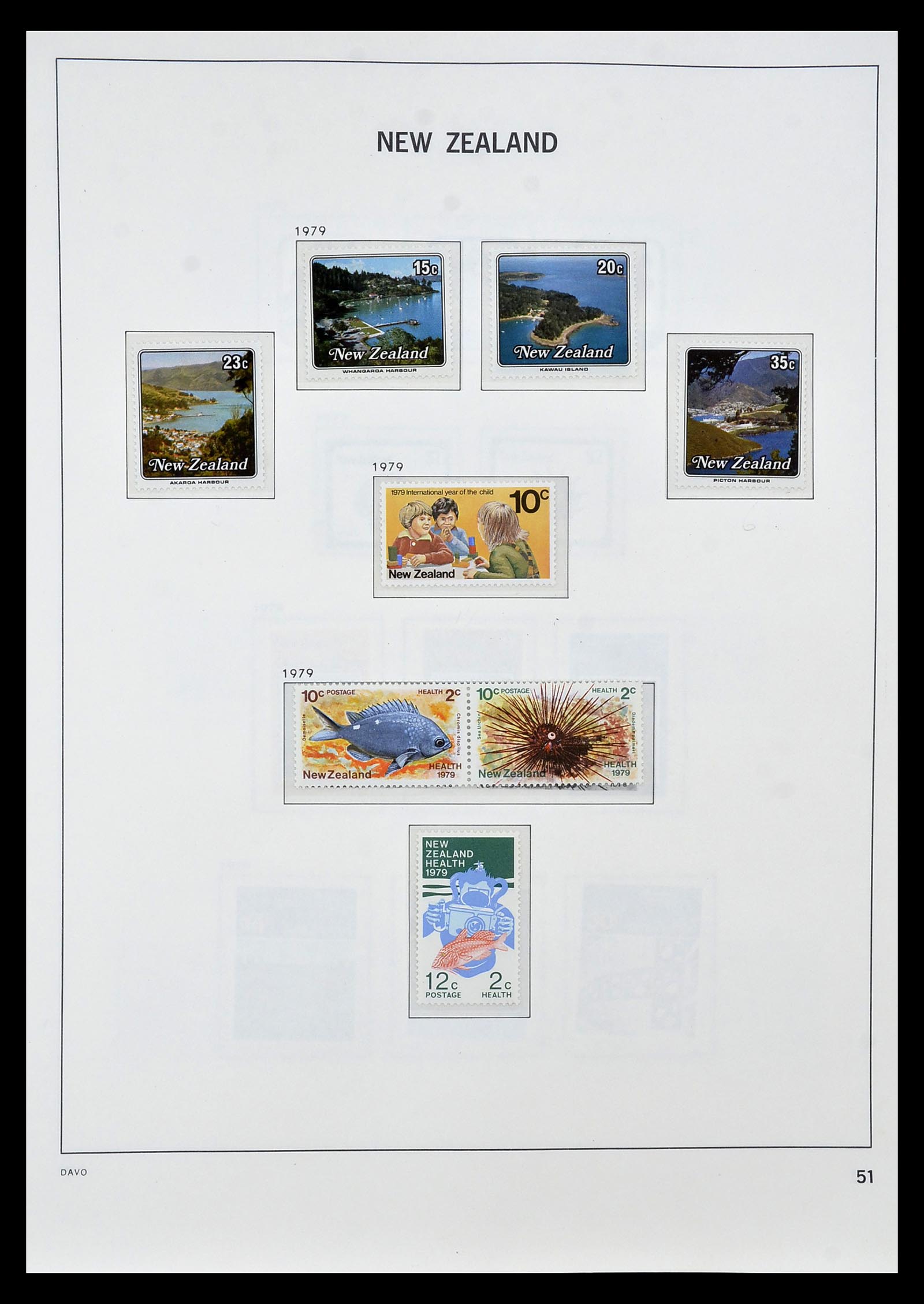 34936 046 - Postzegelverzameling 34936 Nieuw Zeeland 1892-1993.