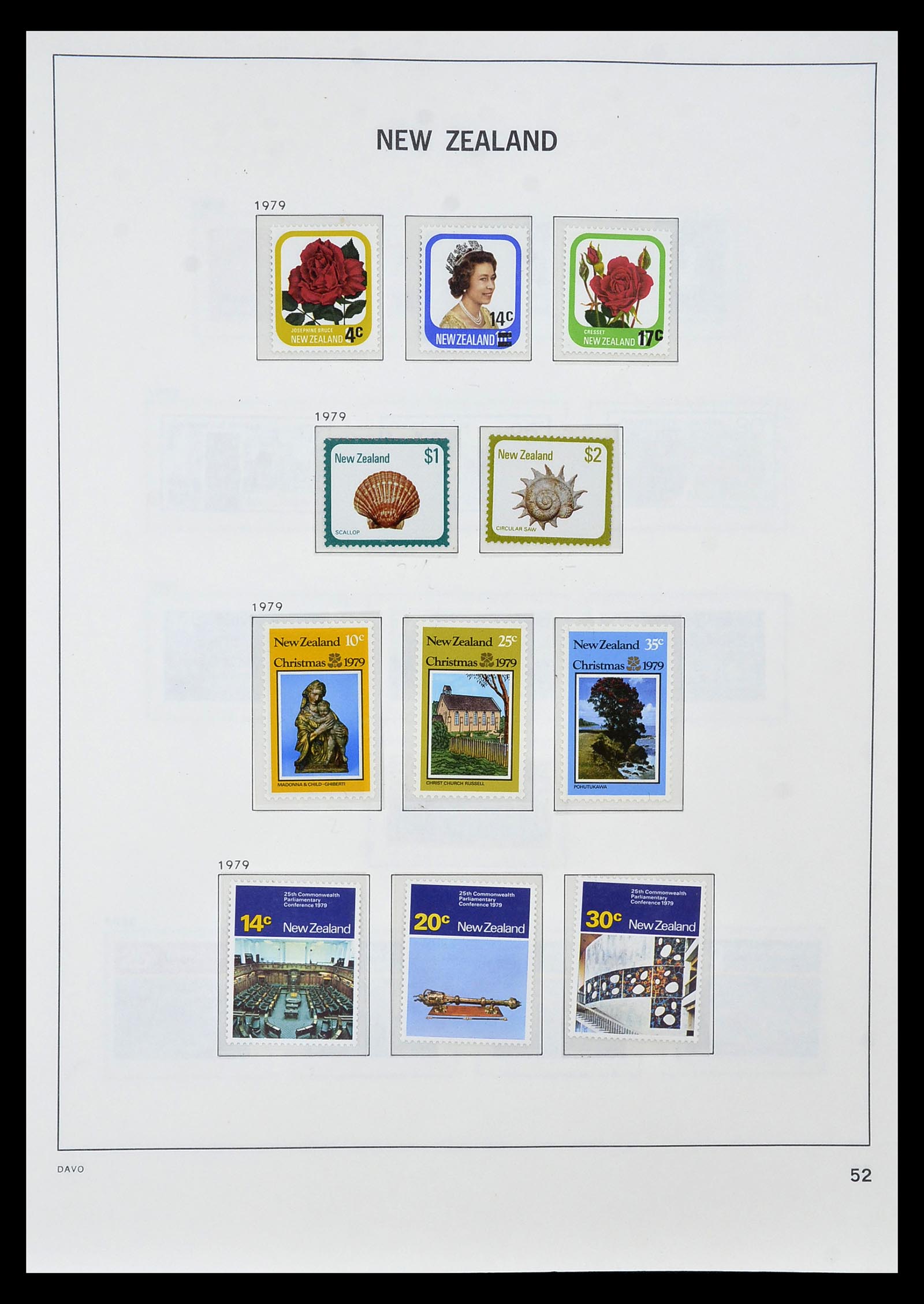 34936 047 - Postzegelverzameling 34936 Nieuw Zeeland 1892-1993.