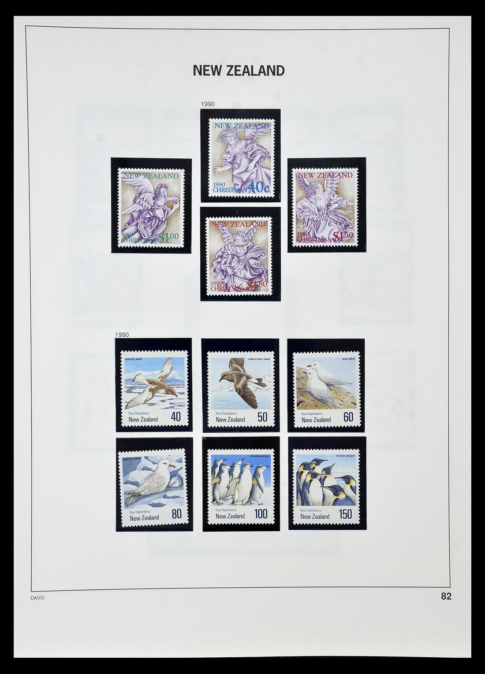 34936 078 - Postzegelverzameling 34936 Nieuw Zeeland 1892-1993.