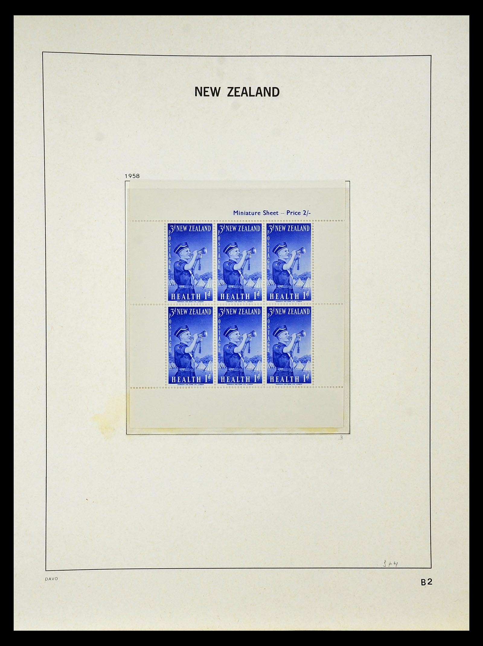 34936 093 - Postzegelverzameling 34936 Nieuw Zeeland 1892-1993.