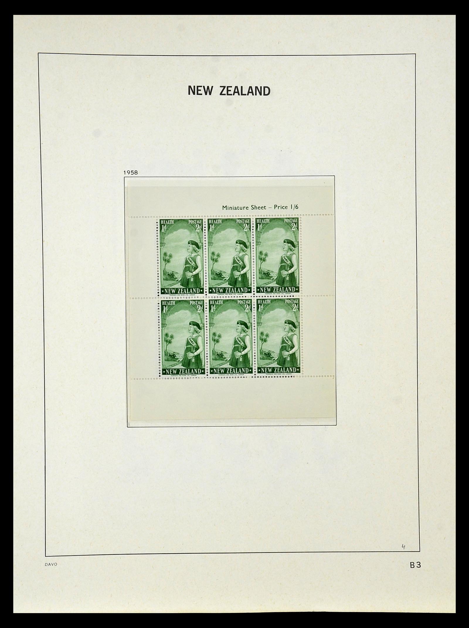 34936 094 - Stamp Collection 34936 New Zealand 1892-1993.