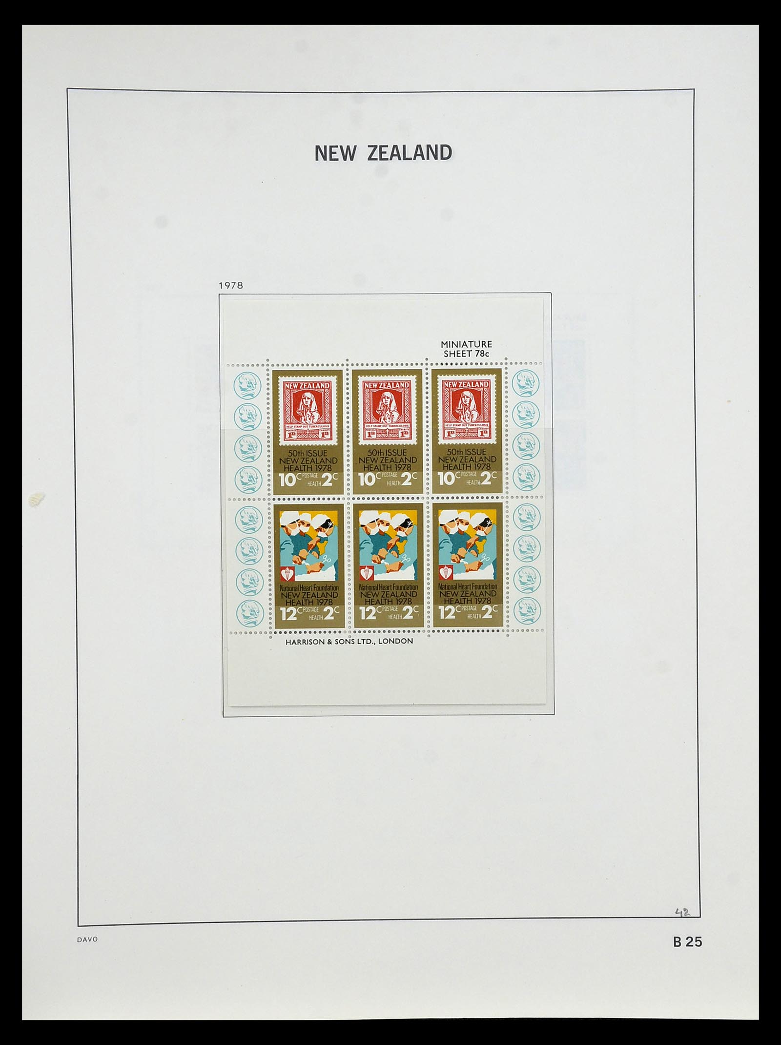 34936 097 - Stamp Collection 34936 New Zealand 1892-1993.