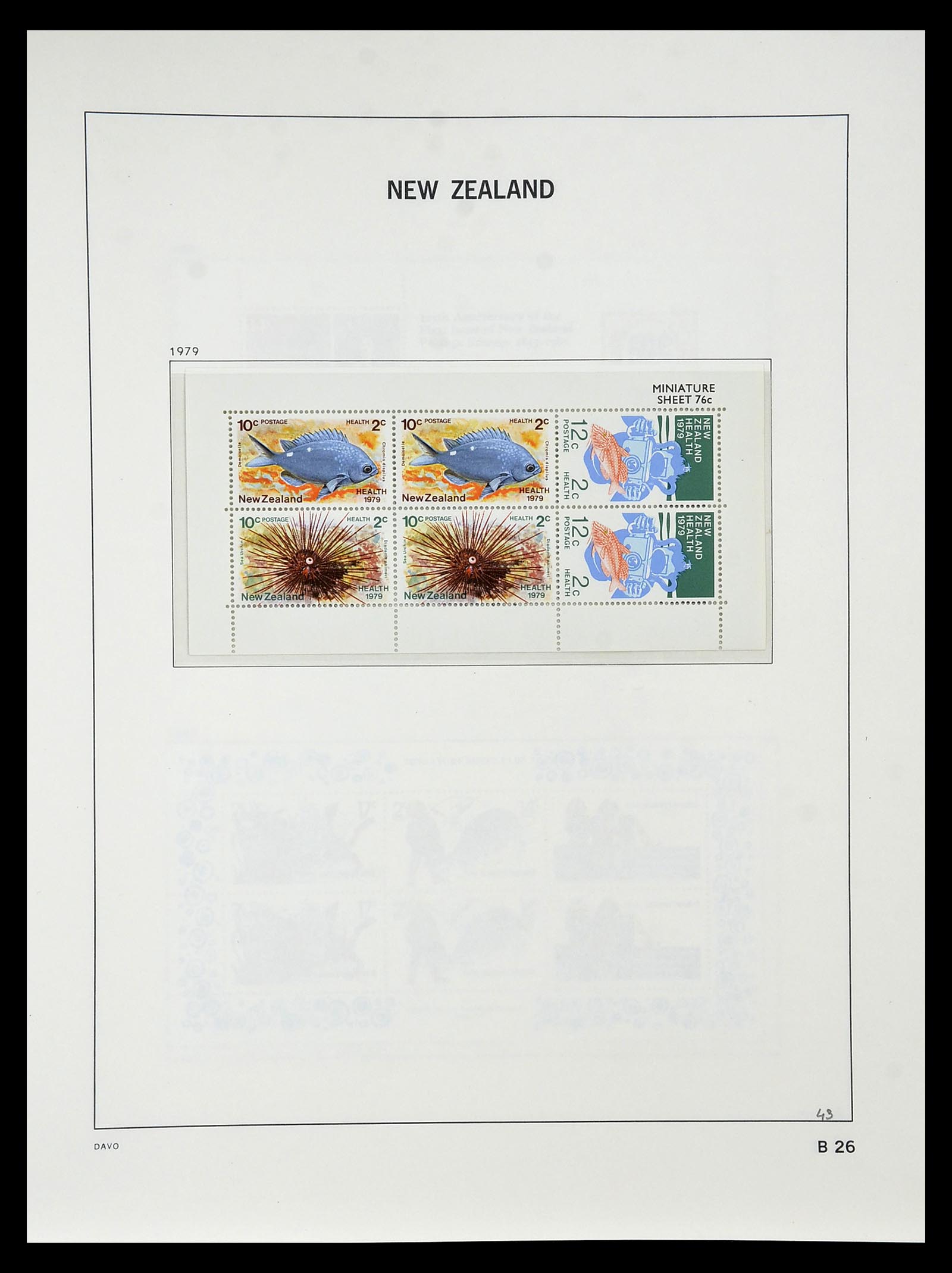 34936 098 - Stamp Collection 34936 New Zealand 1892-1993.