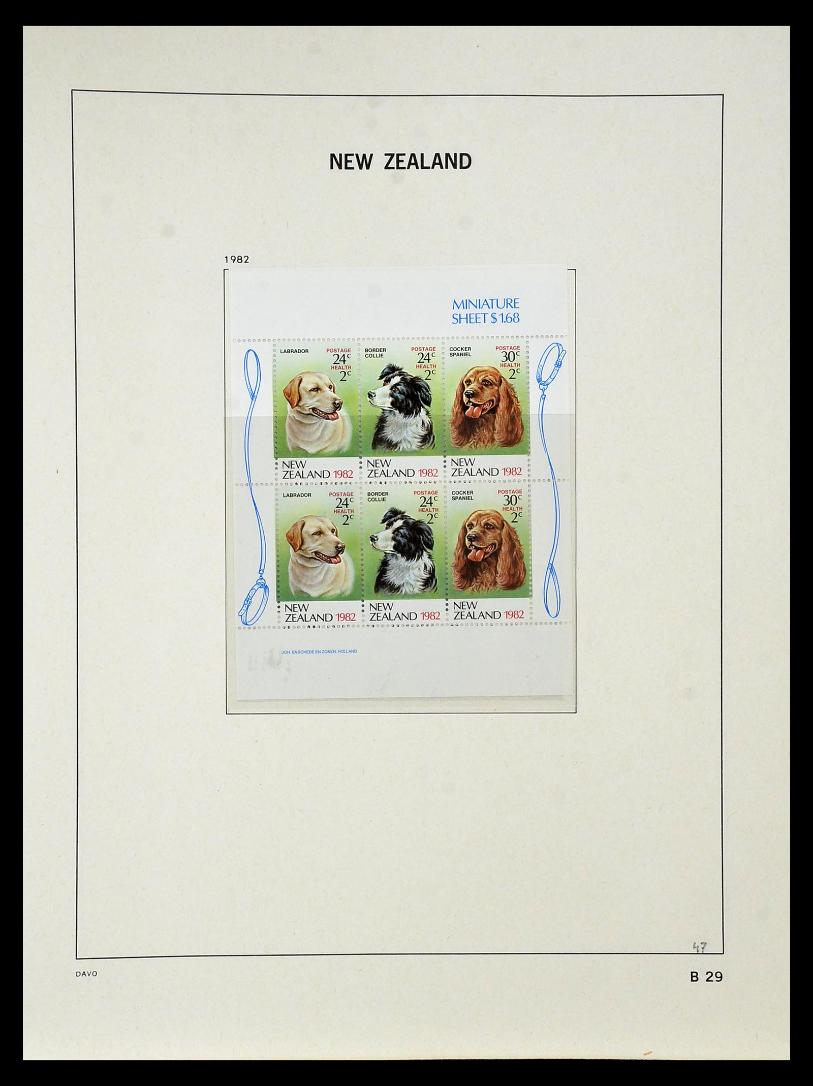 34936 101 - Stamp Collection 34936 New Zealand 1892-1993.