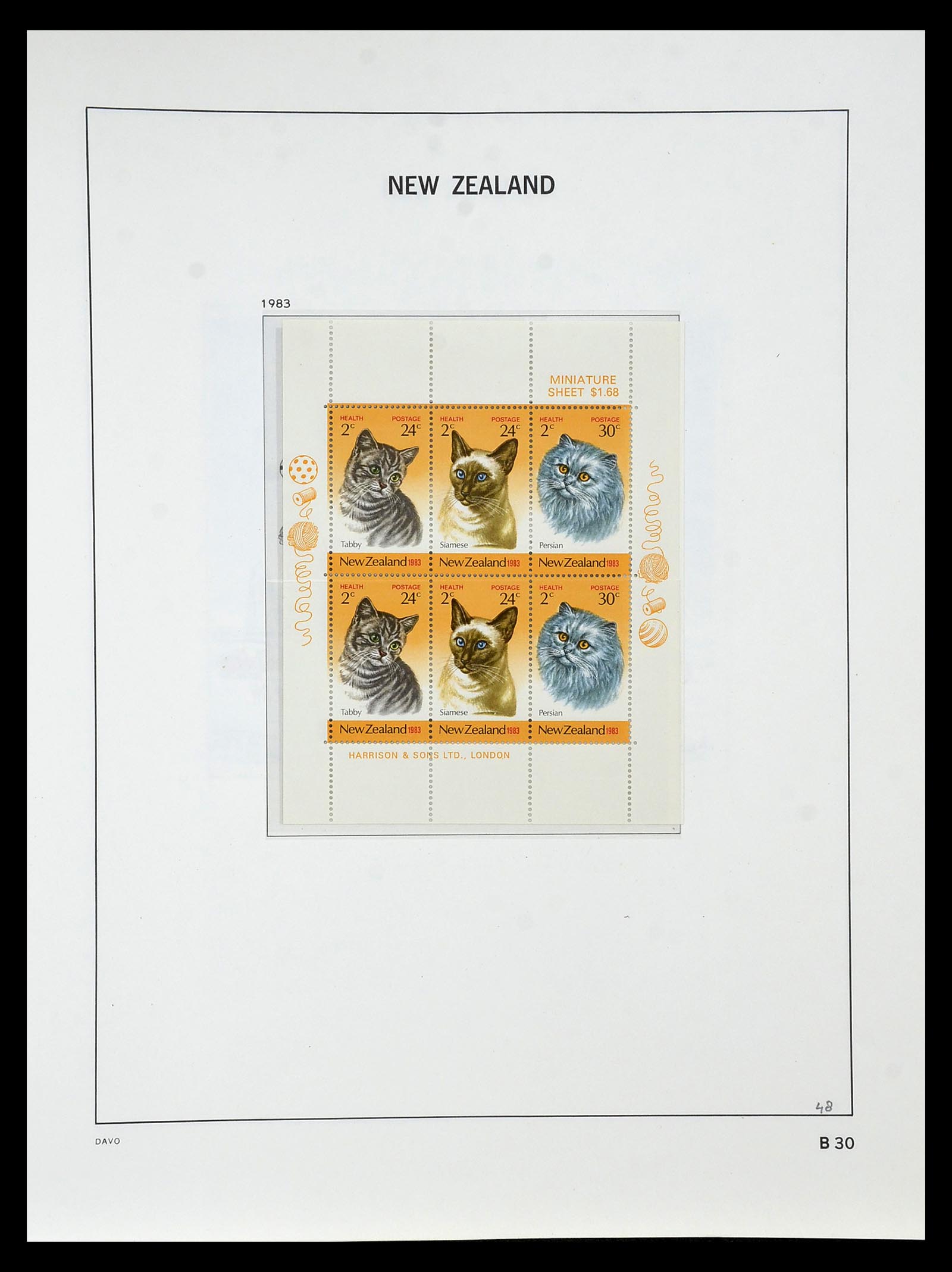 34936 102 - Stamp Collection 34936 New Zealand 1892-1993.