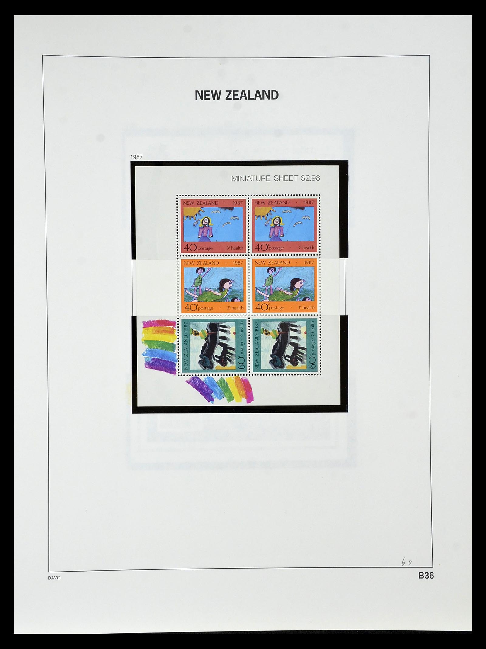 34936 108 - Stamp Collection 34936 New Zealand 1892-1993.