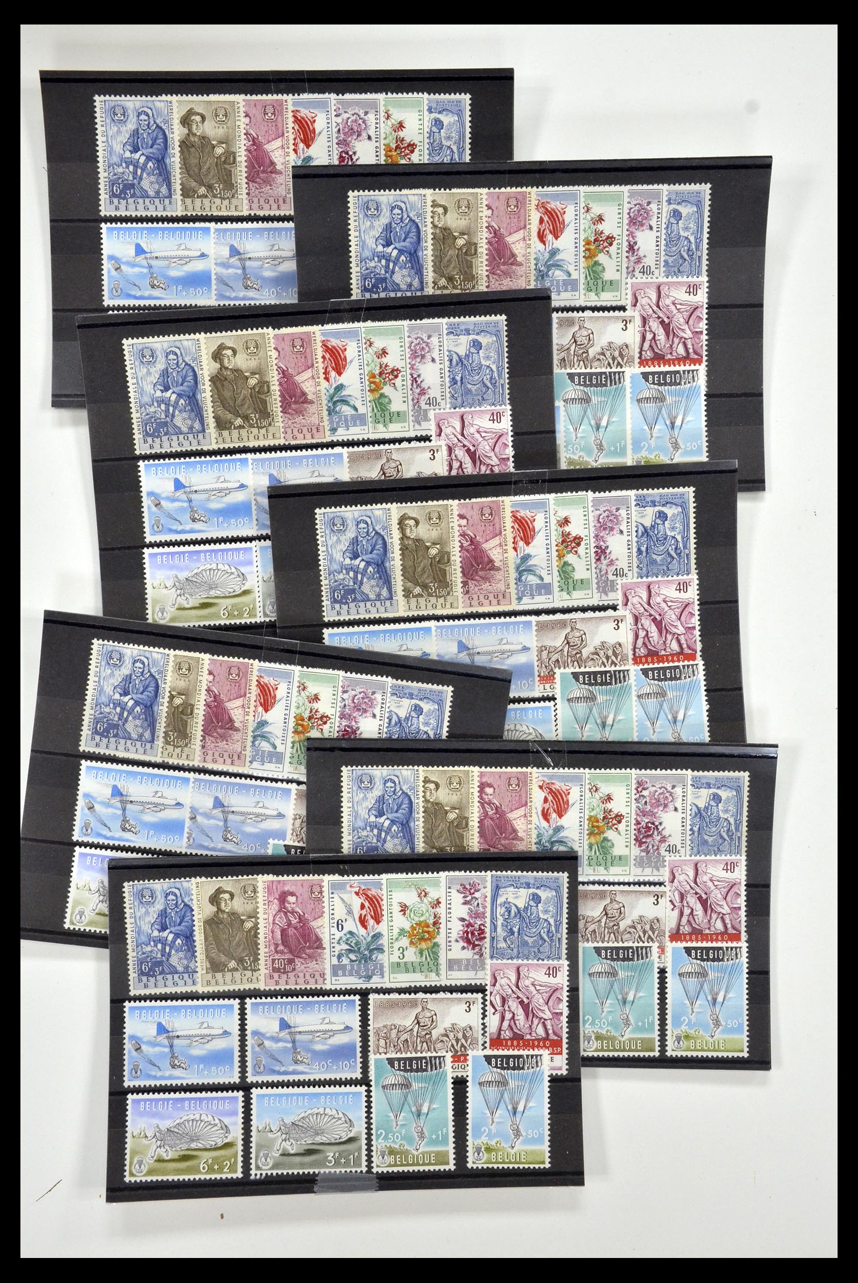 34939 001 - Stamp Collection 34939 Belgium 1960-1969.