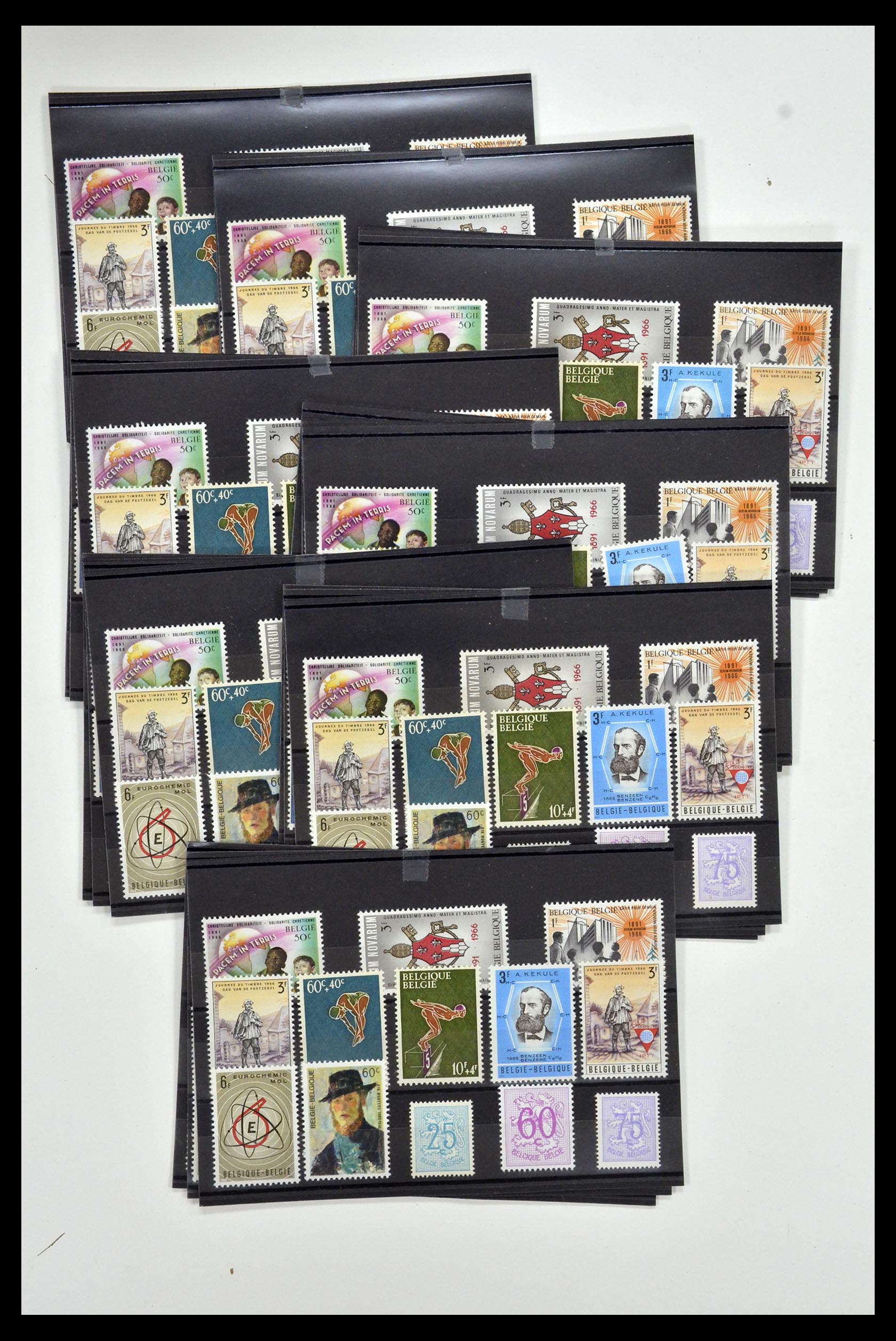 34939 006 - Stamp Collection 34939 Belgium 1960-1969.