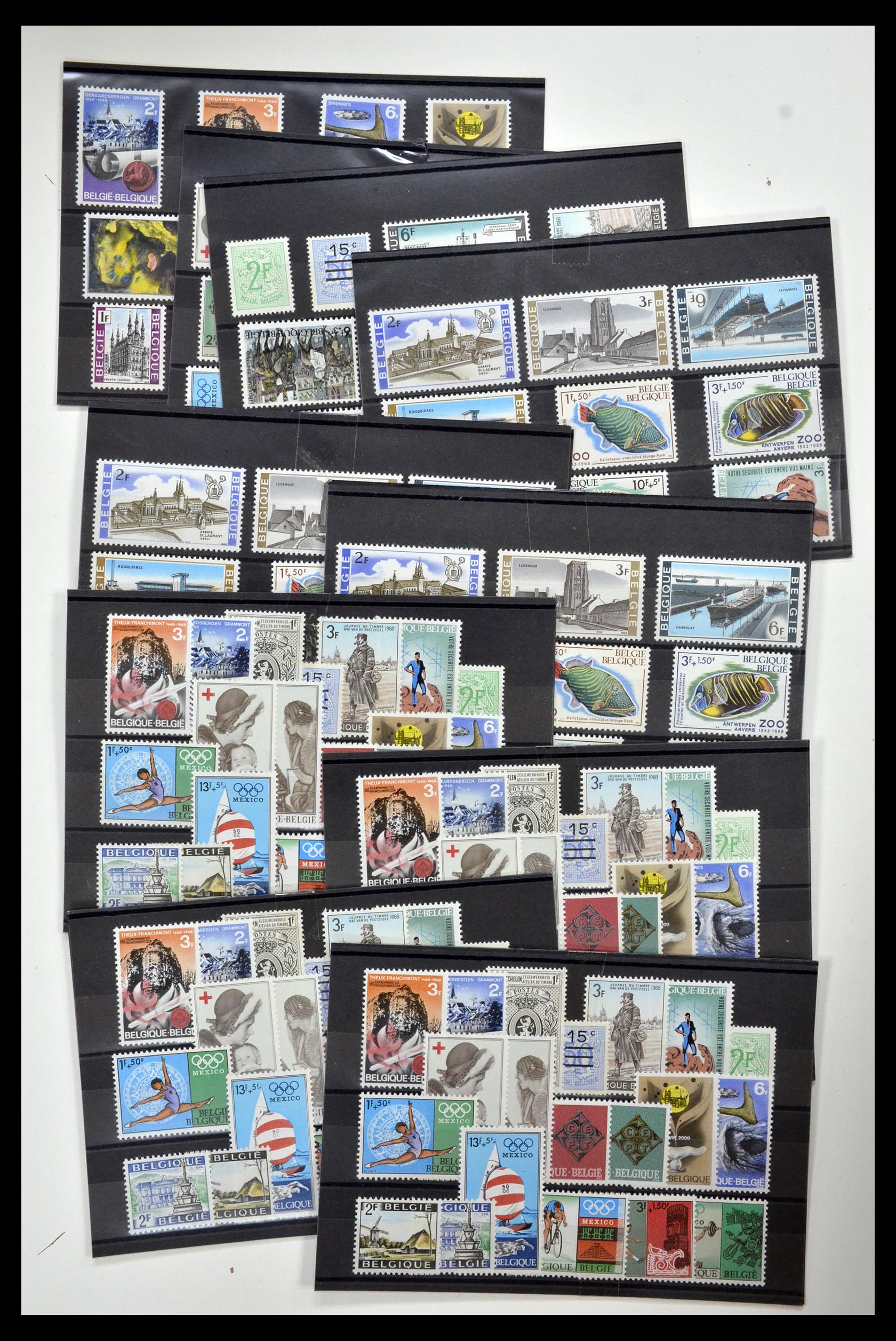 34939 007 - Postzegelverzameling 34939 België 1960-1969.