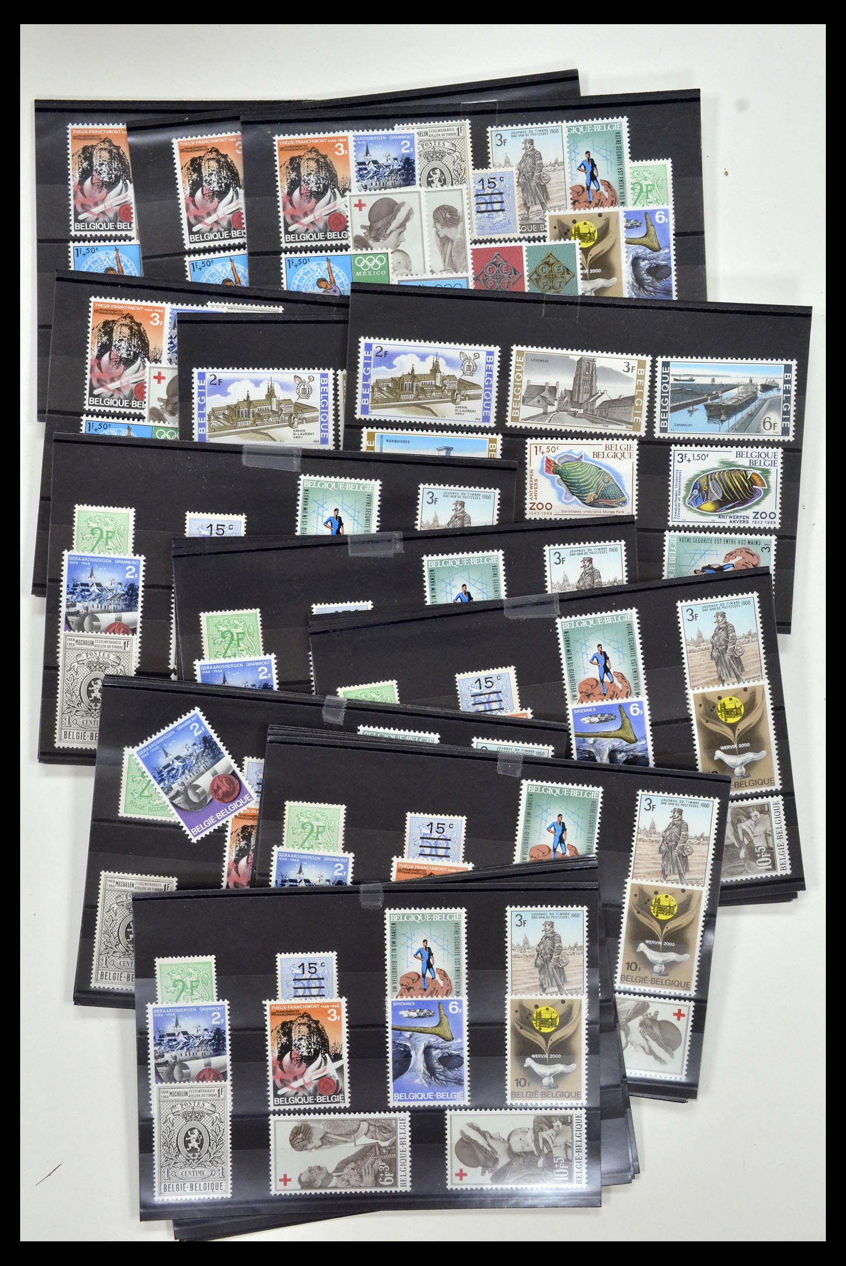 34939 008 - Postzegelverzameling 34939 België 1960-1969.