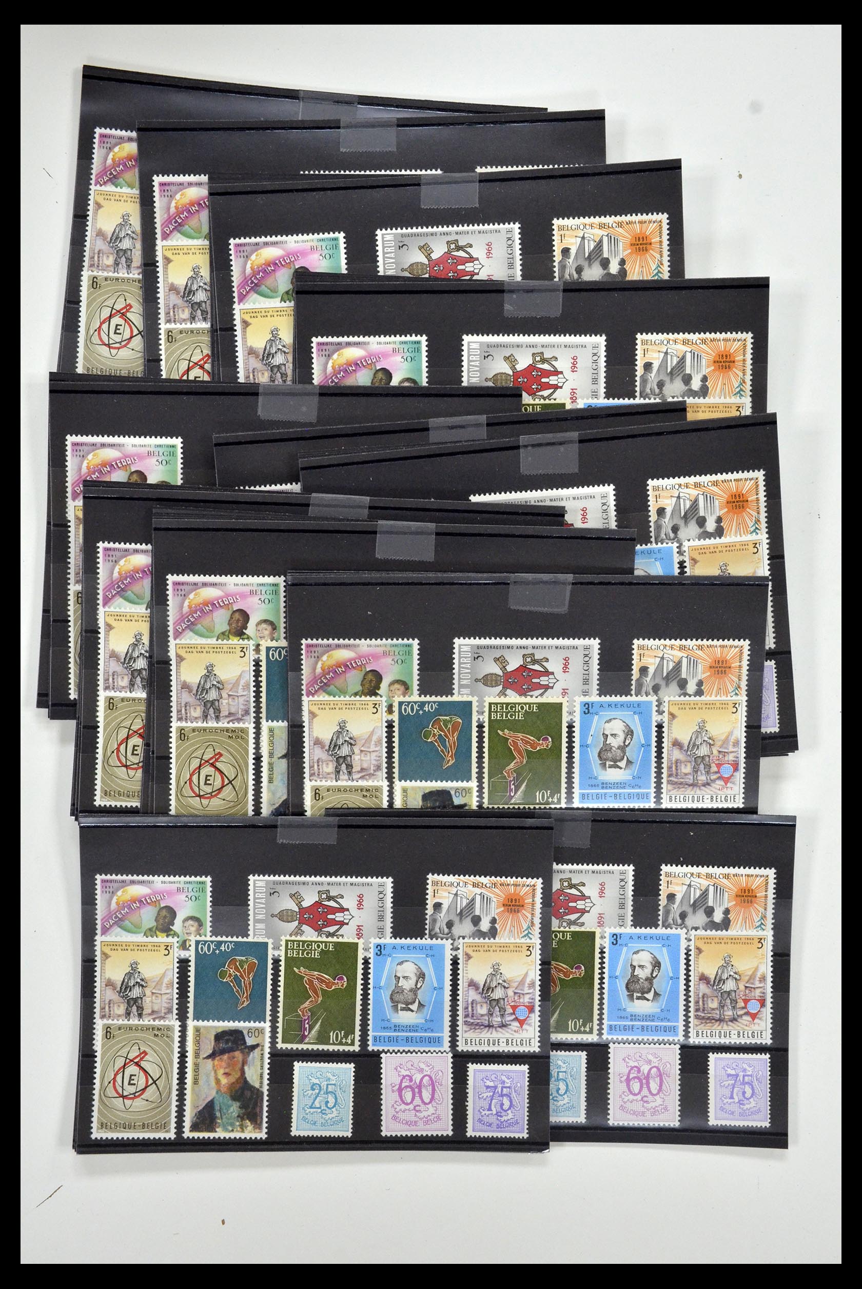 34939 011 - Postzegelverzameling 34939 België 1960-1969.